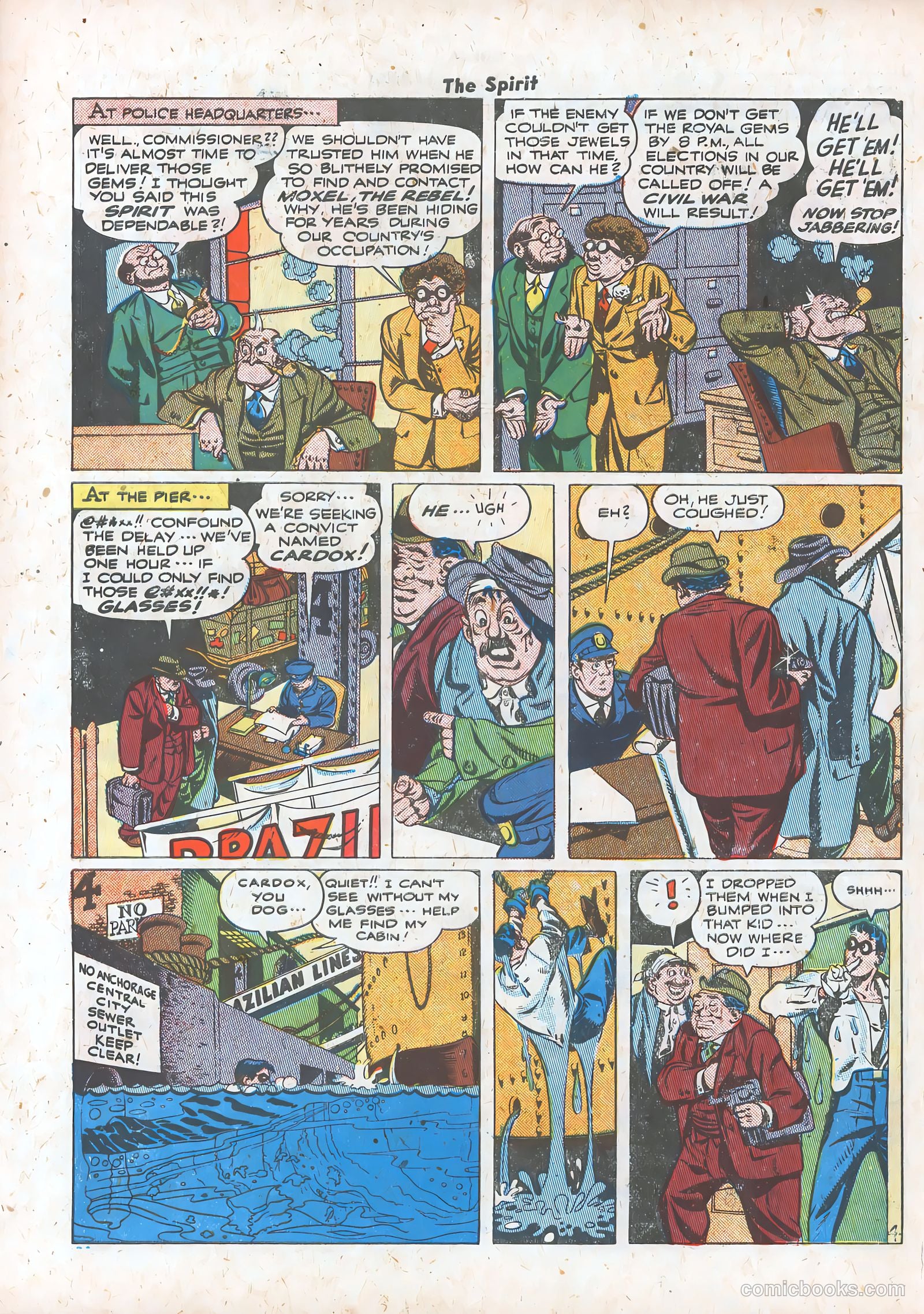 The Spirit #20 (1950) — page 30 of 36