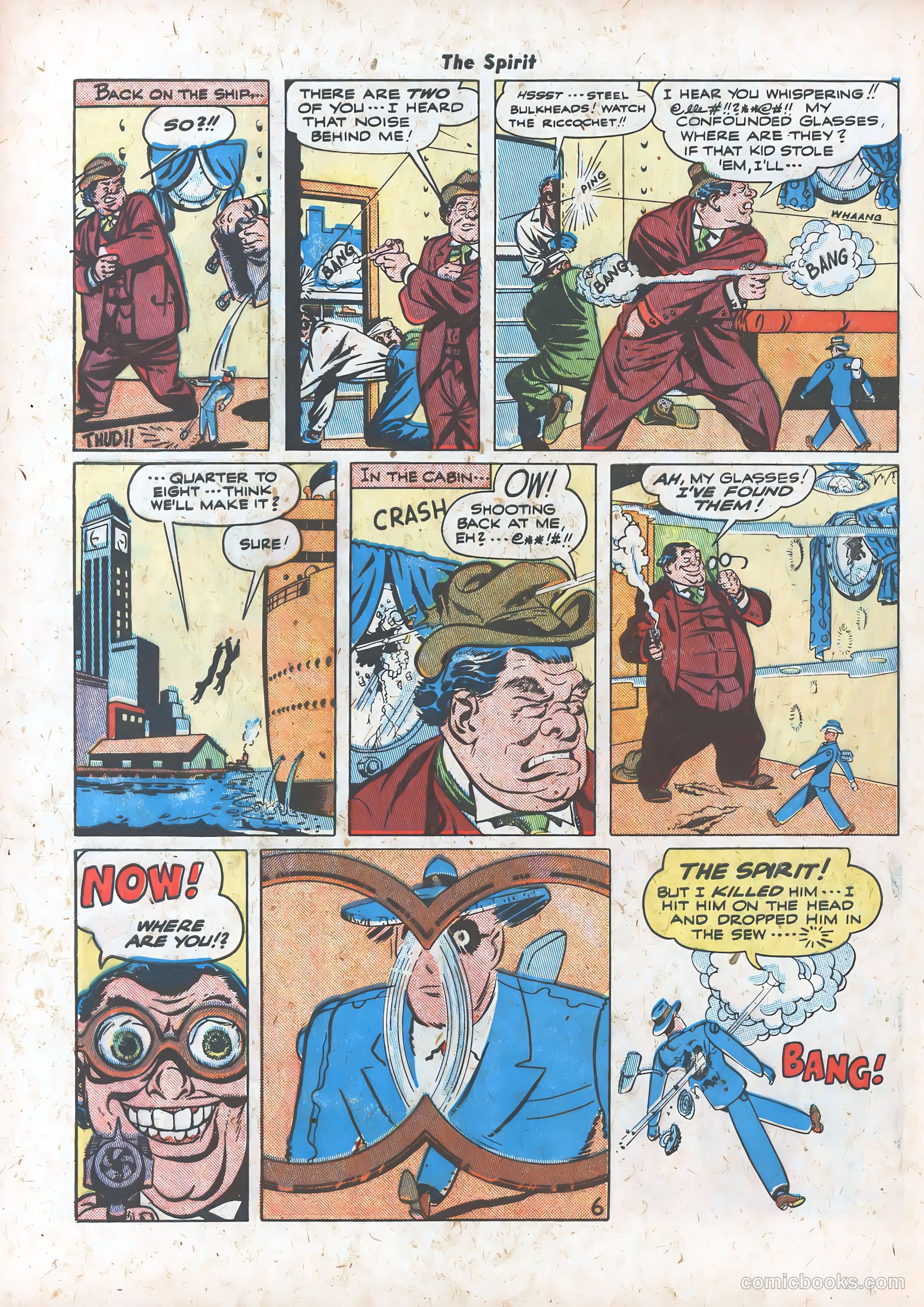 The Spirit #20 (1950) — page 32 of 36