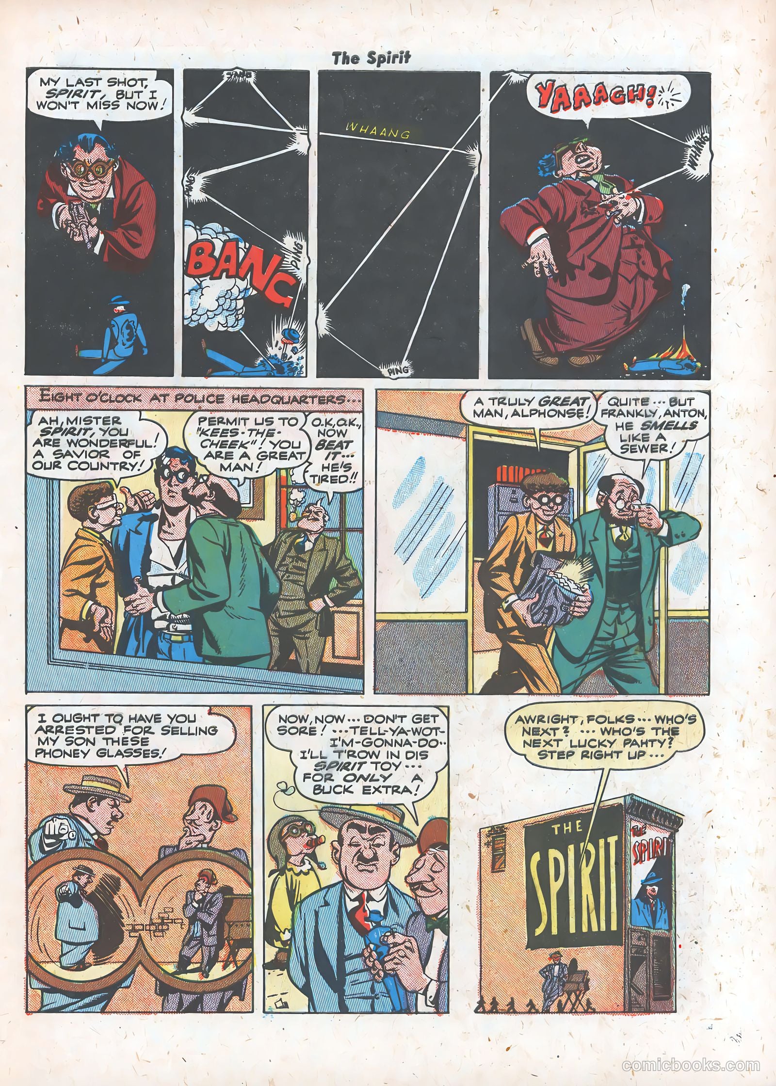 The Spirit #20 (1950) — page 33 of 36