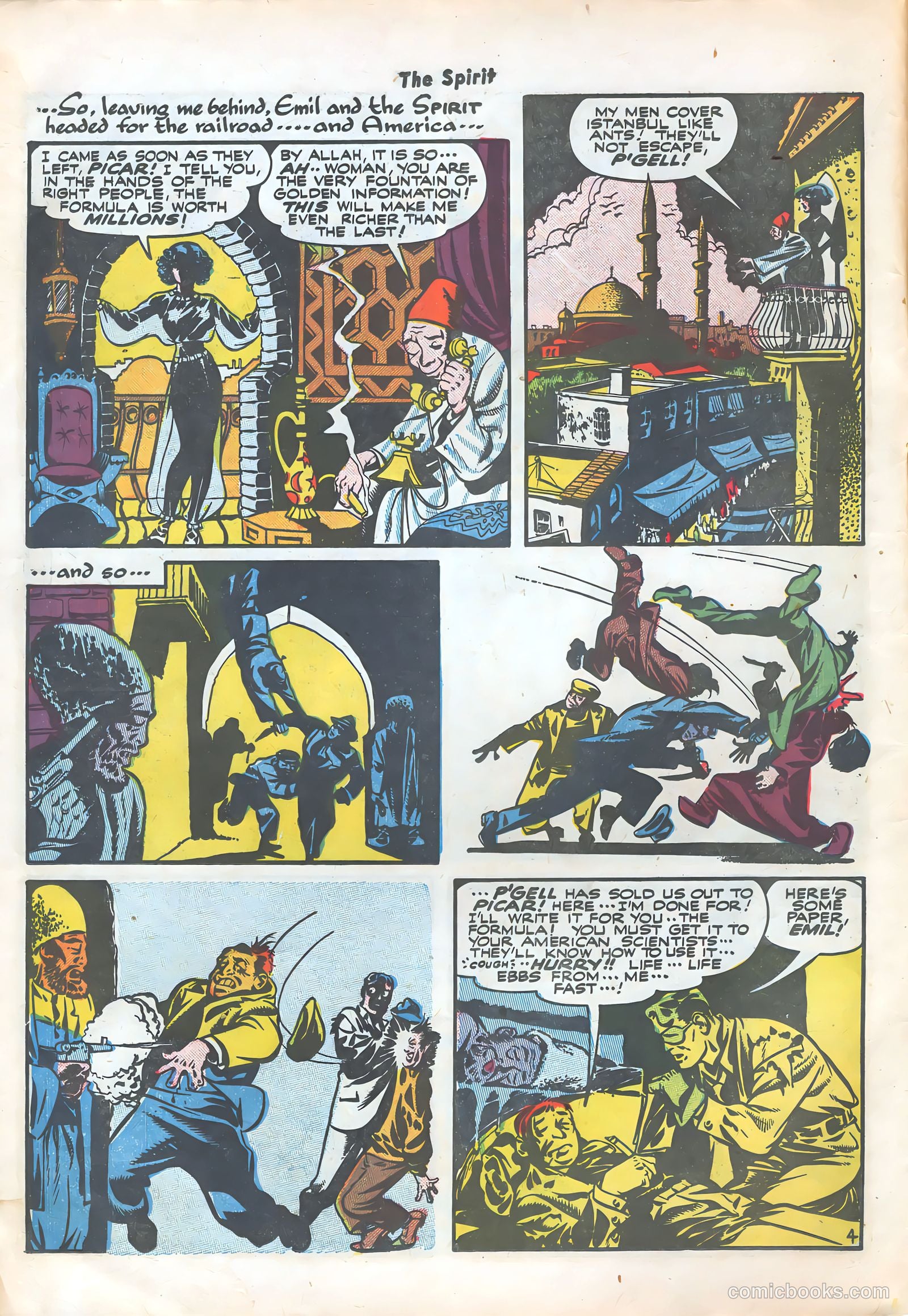 The Spirit #21 (1986) — page 6 of 36