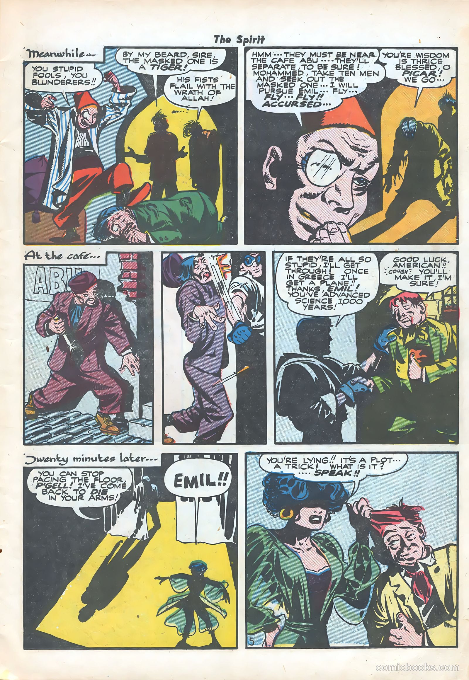 The Spirit #21 (1986) — page 7 of 36