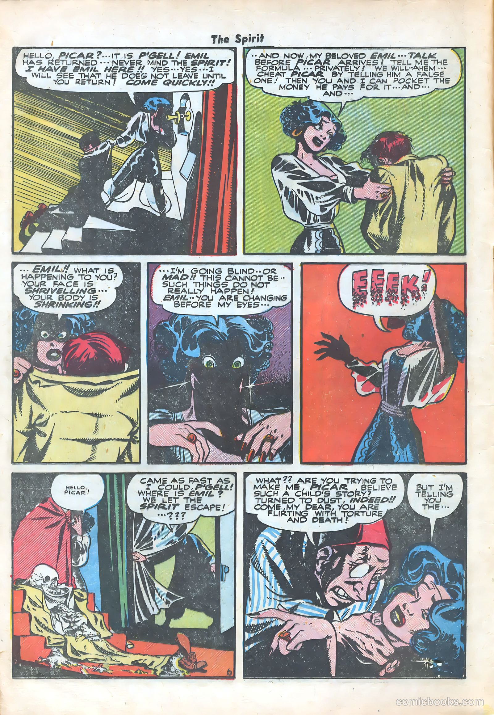 The Spirit #21 (1986) — page 8 of 36