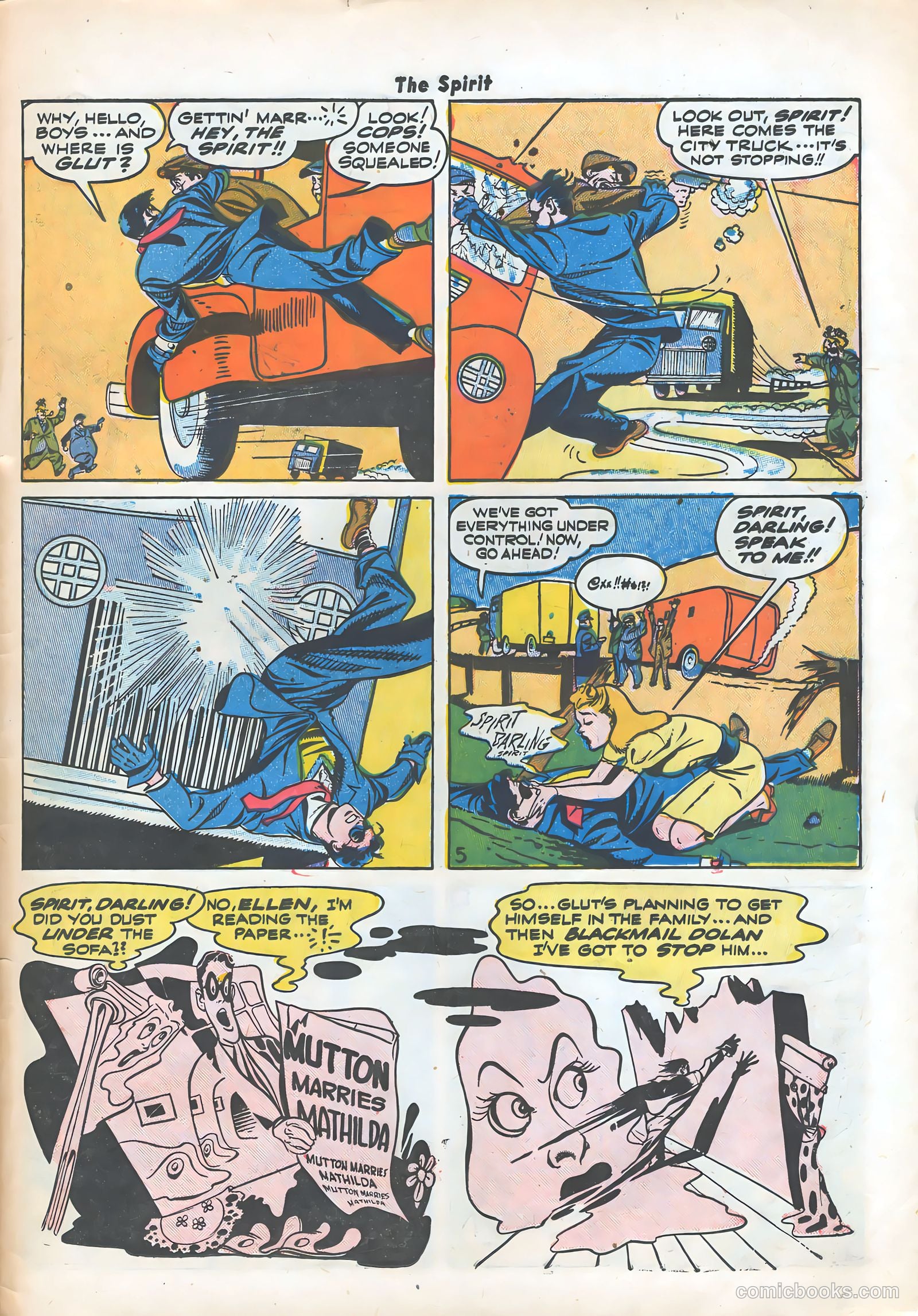 The Spirit #21 (1986) — page 31 of 36