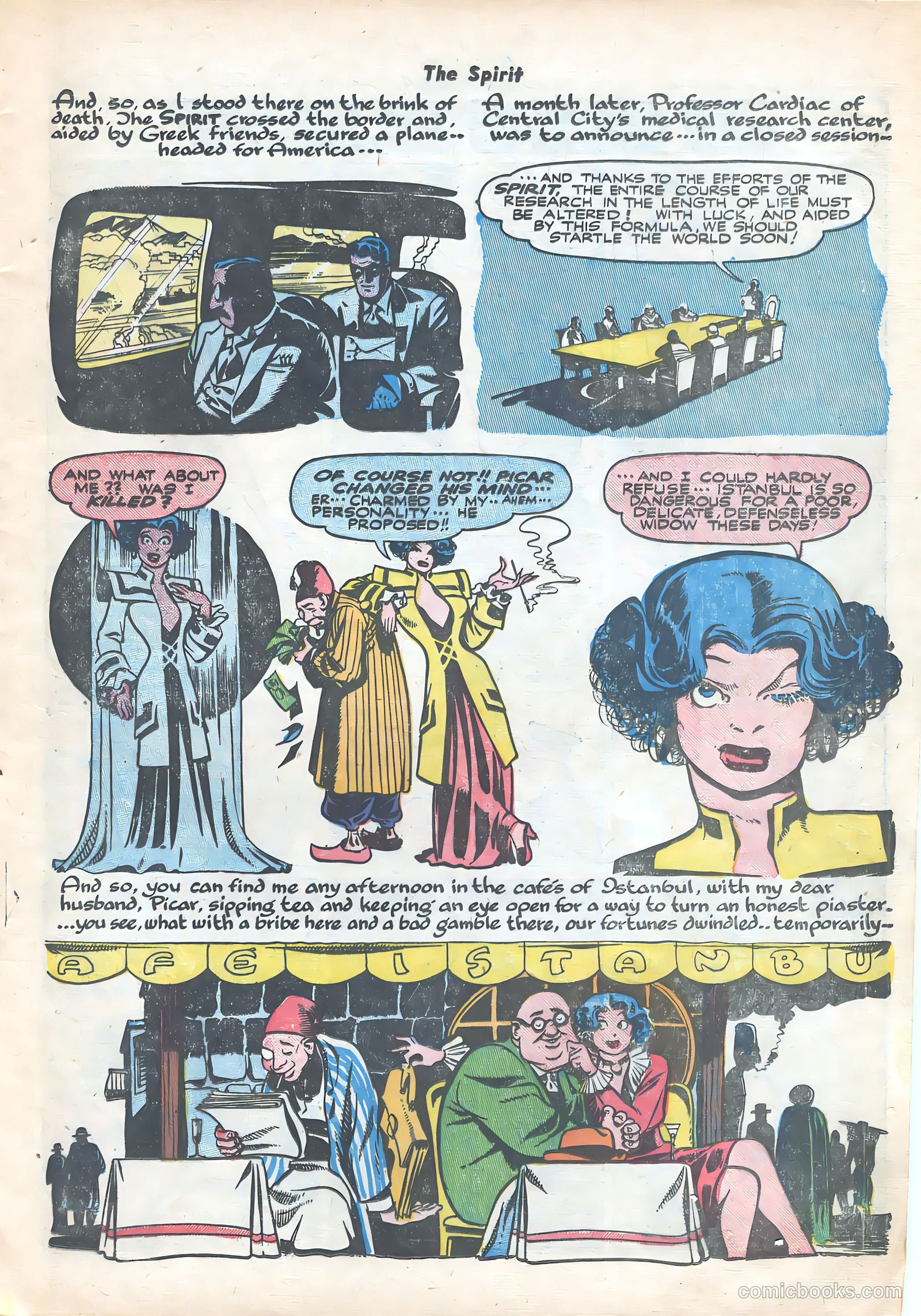 The Spirit #21 (1950) — page 9 of 36