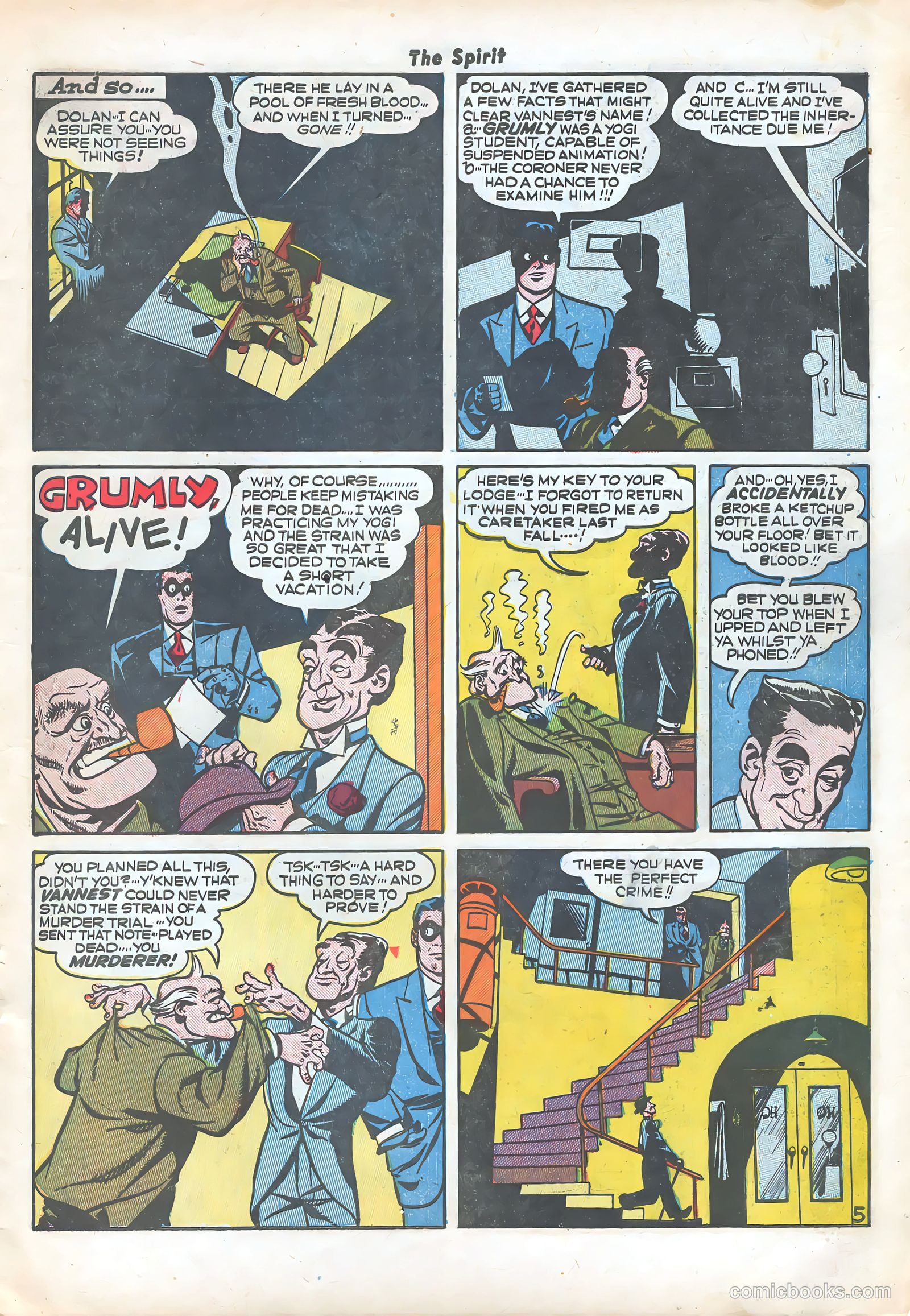 The Spirit #21 (1950) — page 15 of 36