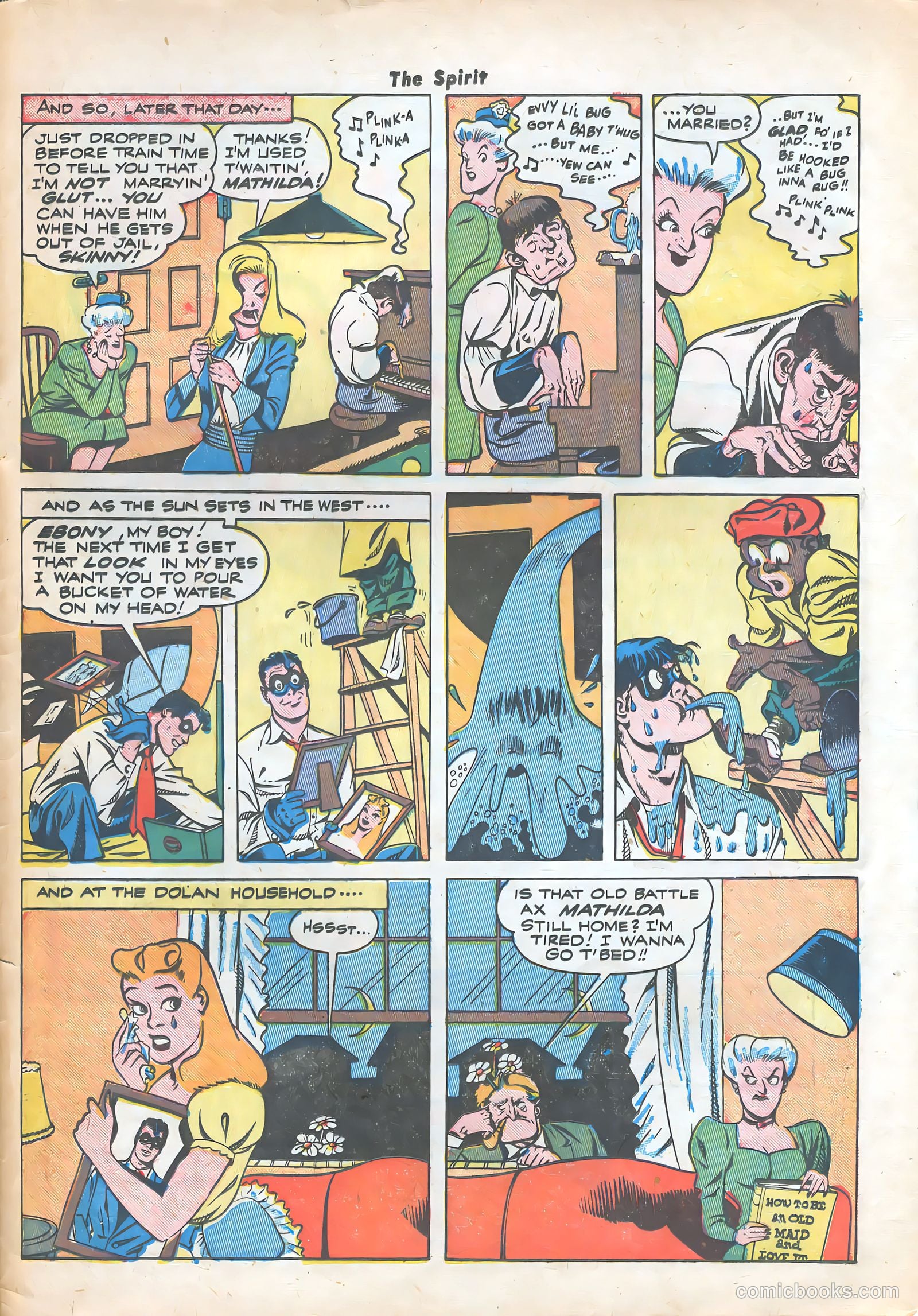 The Spirit #21 (1950) — page 33 of 36