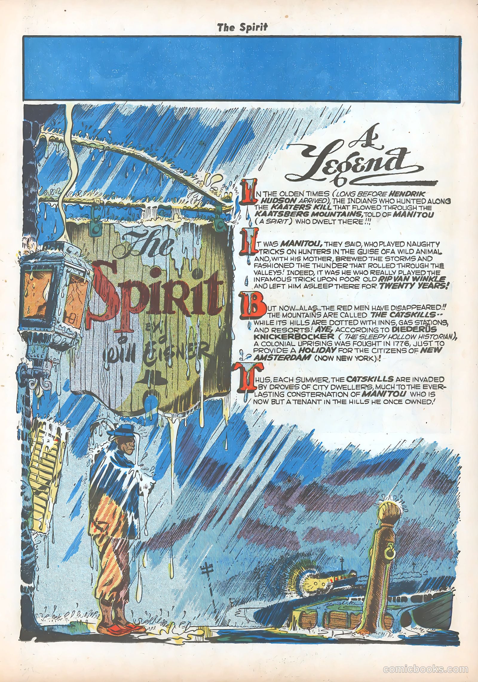 The Spirit #22 (1950) — page 3 of 36