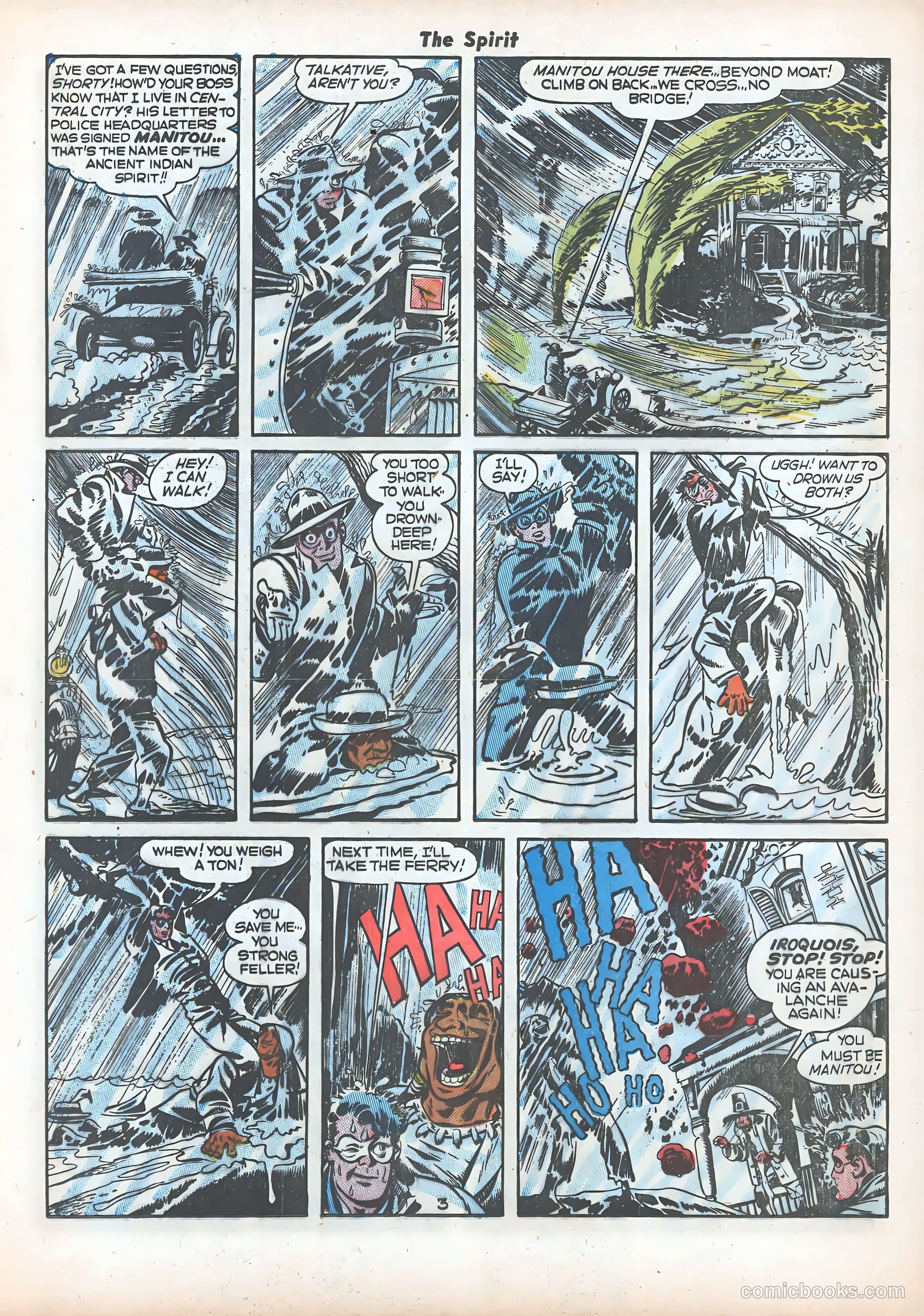 The Spirit #22 (1950) — page 5 of 36