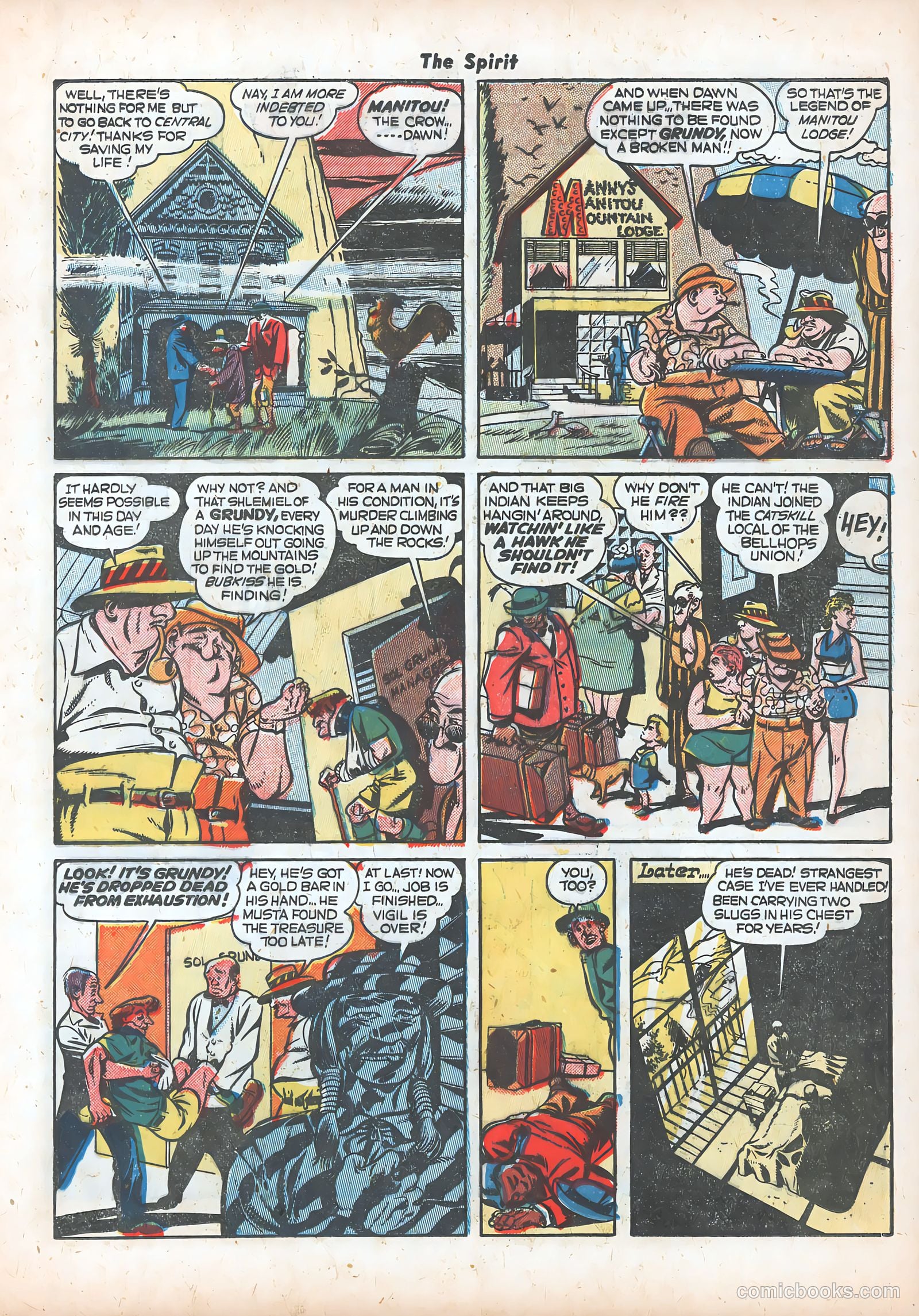 The Spirit #22 (1950) — page 9 of 36
