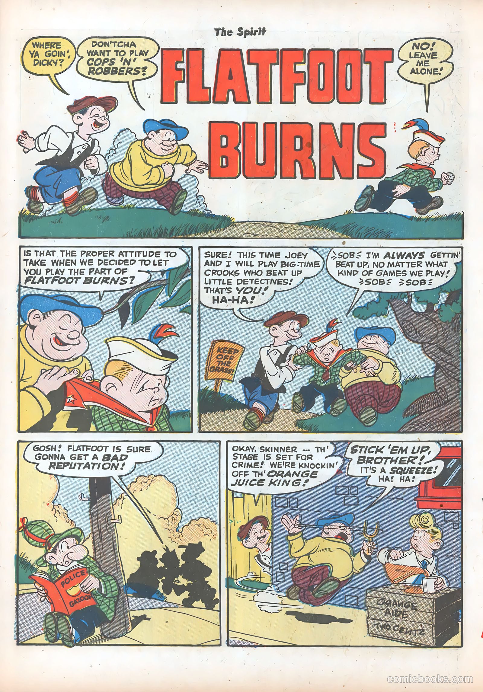 The Spirit #22 (1950) — page 18 of 36