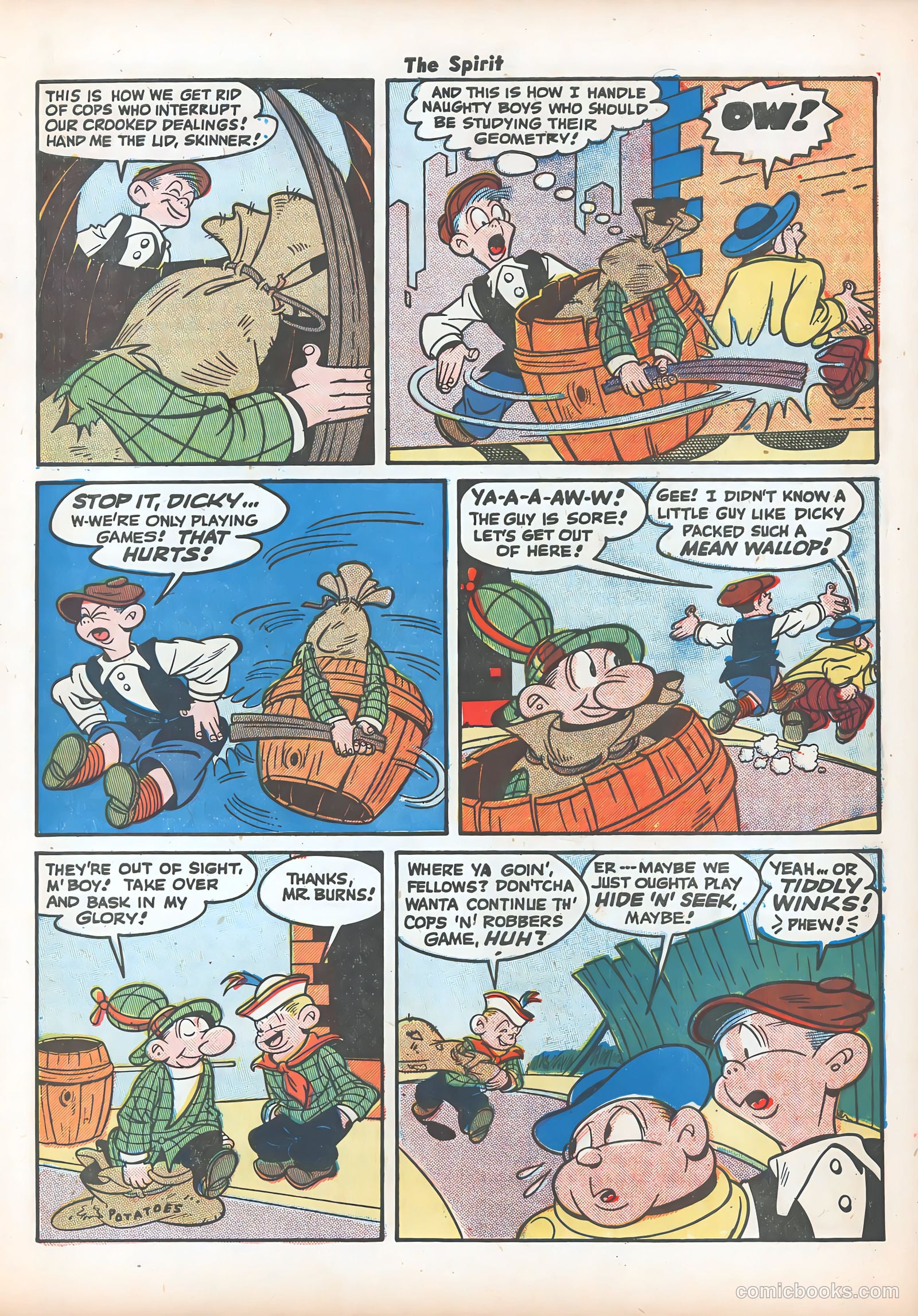 The Spirit #22 (1950) — page 21 of 36