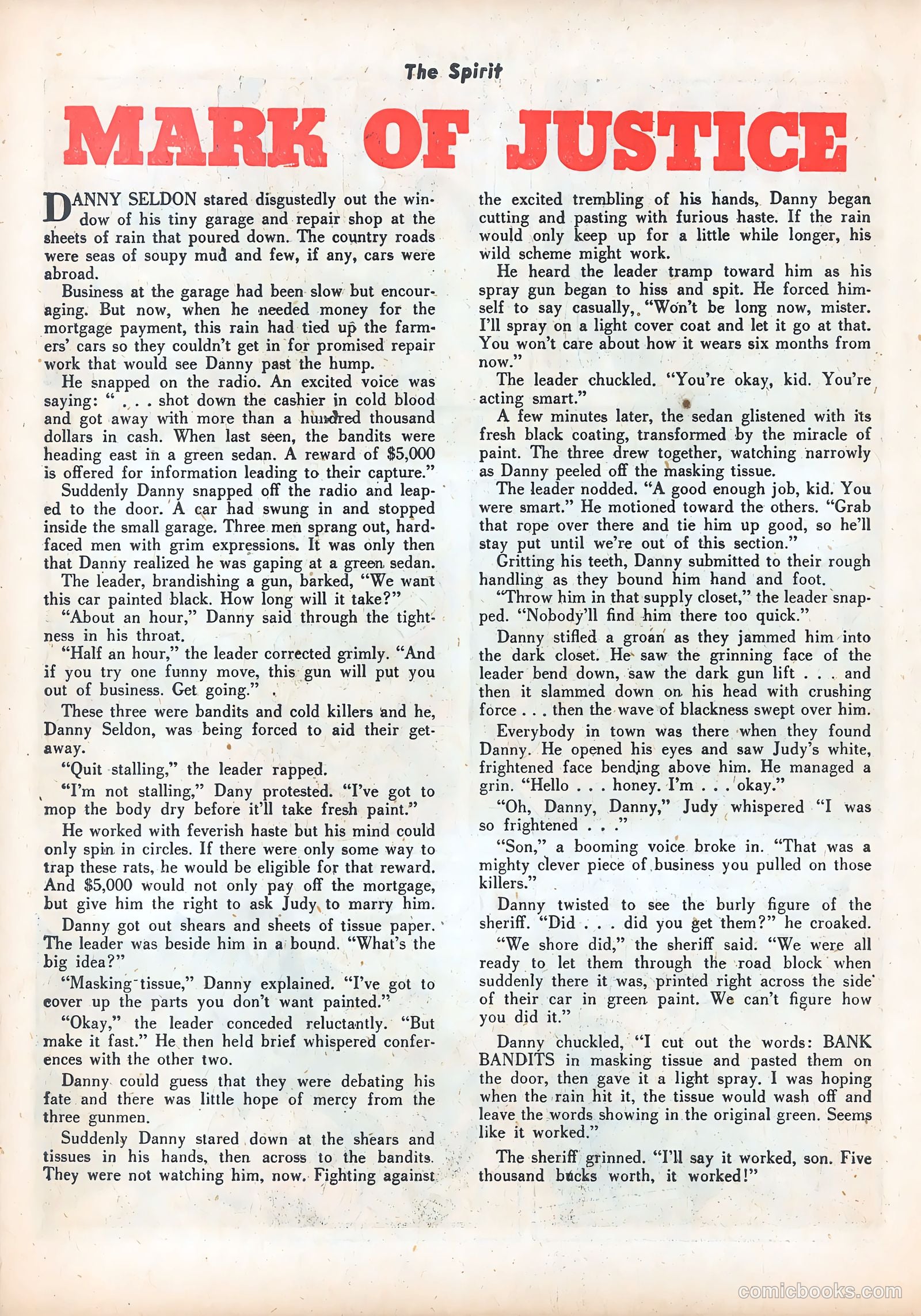 The Spirit #22 (1950) — page 22 of 36