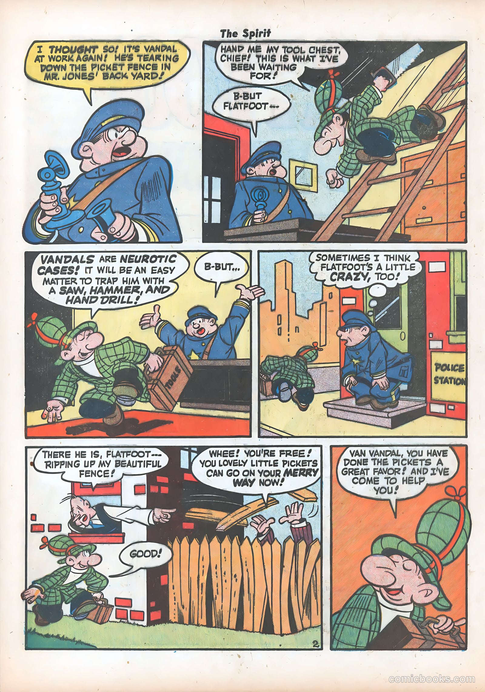 The Spirit #22 (1950) — page 24 of 36