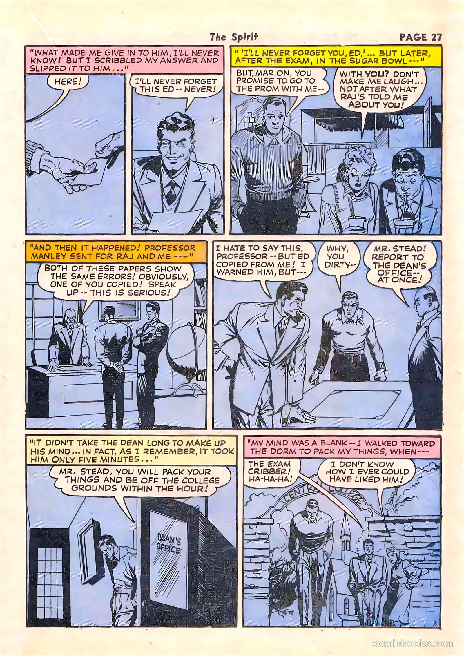 The Spirit #3 (1984) — page 29 of 51