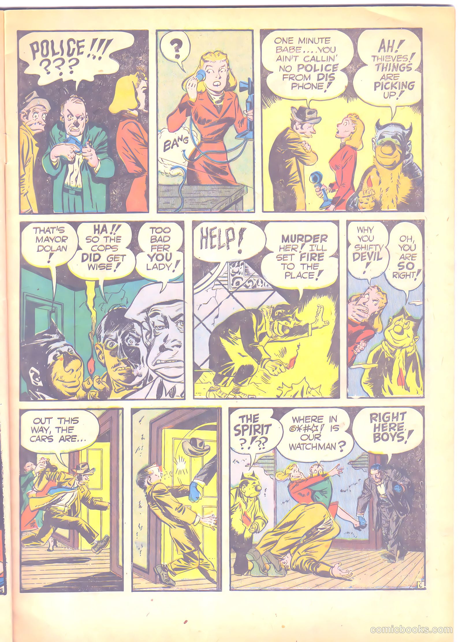 The Spirit #4 (1953) — page 9 of 36