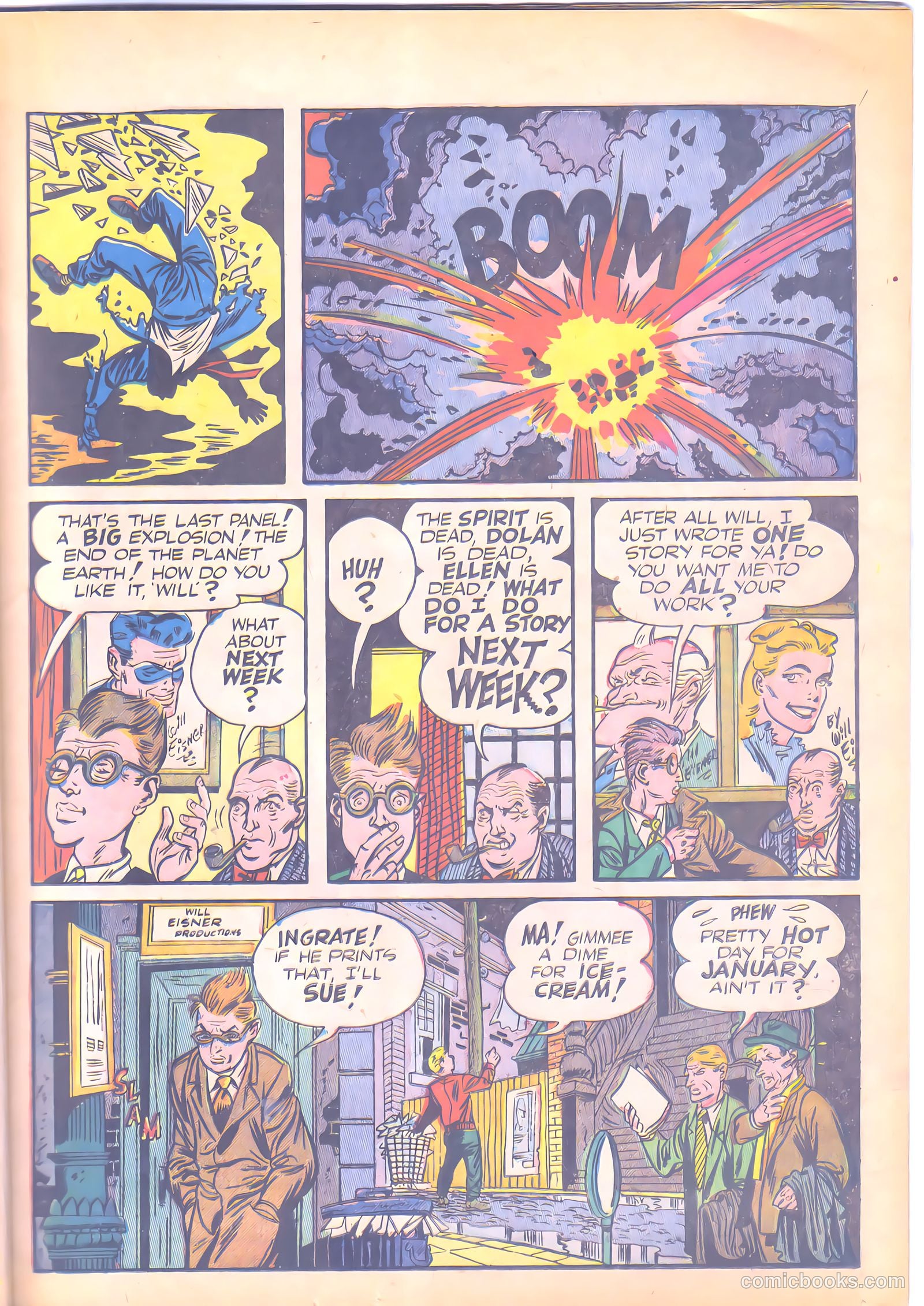 The Spirit #4 (1953) — page 17 of 36