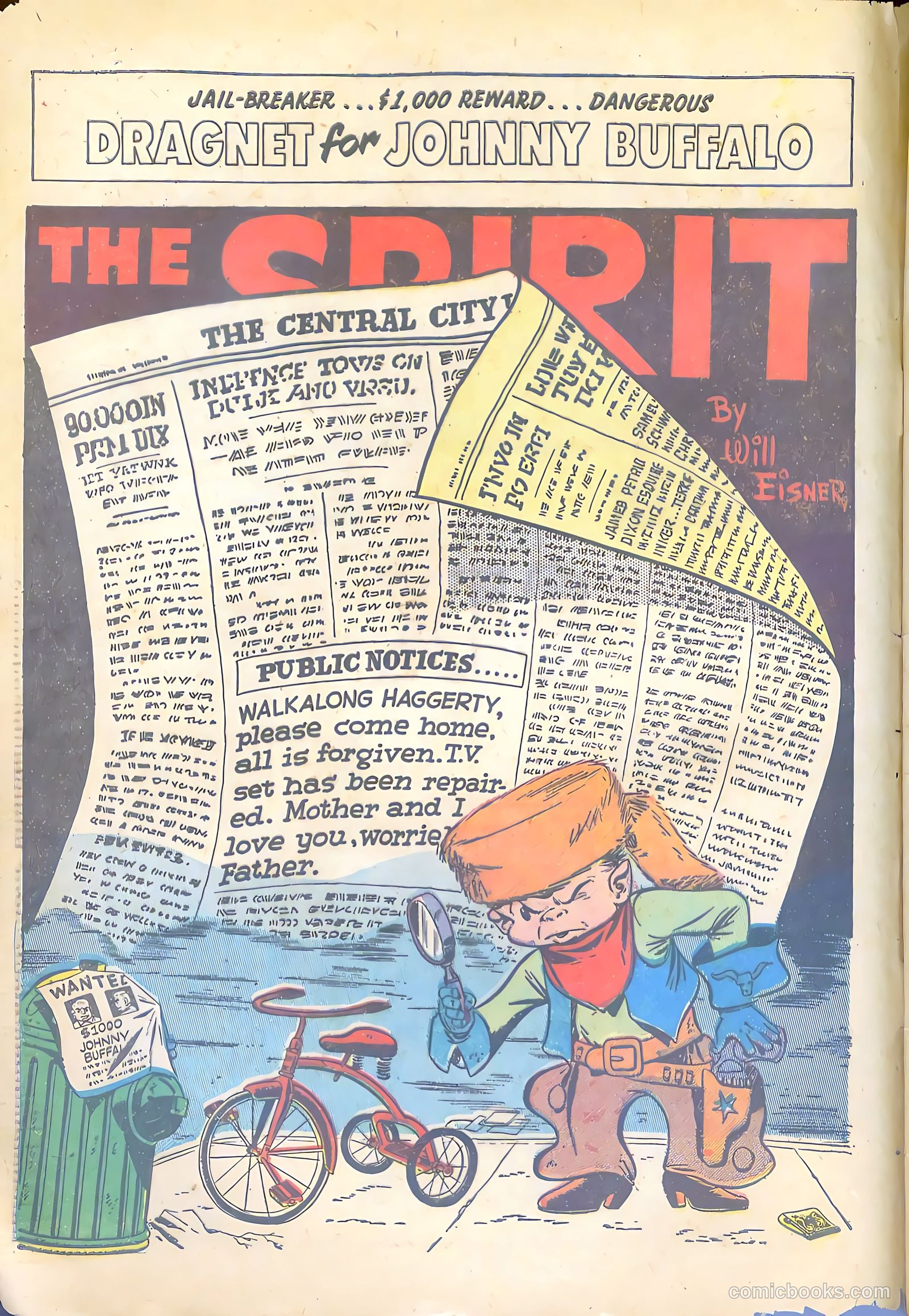 The Spirit #5 (1954) — page 3 of 34