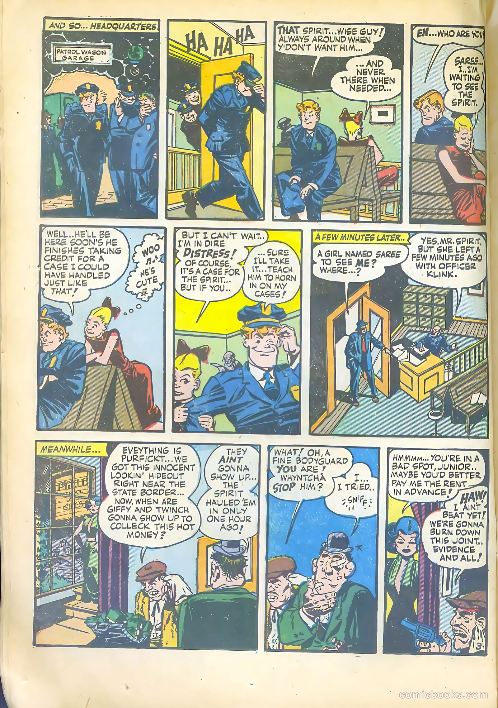 The Spirit #5 (1954) — page 21 of 34