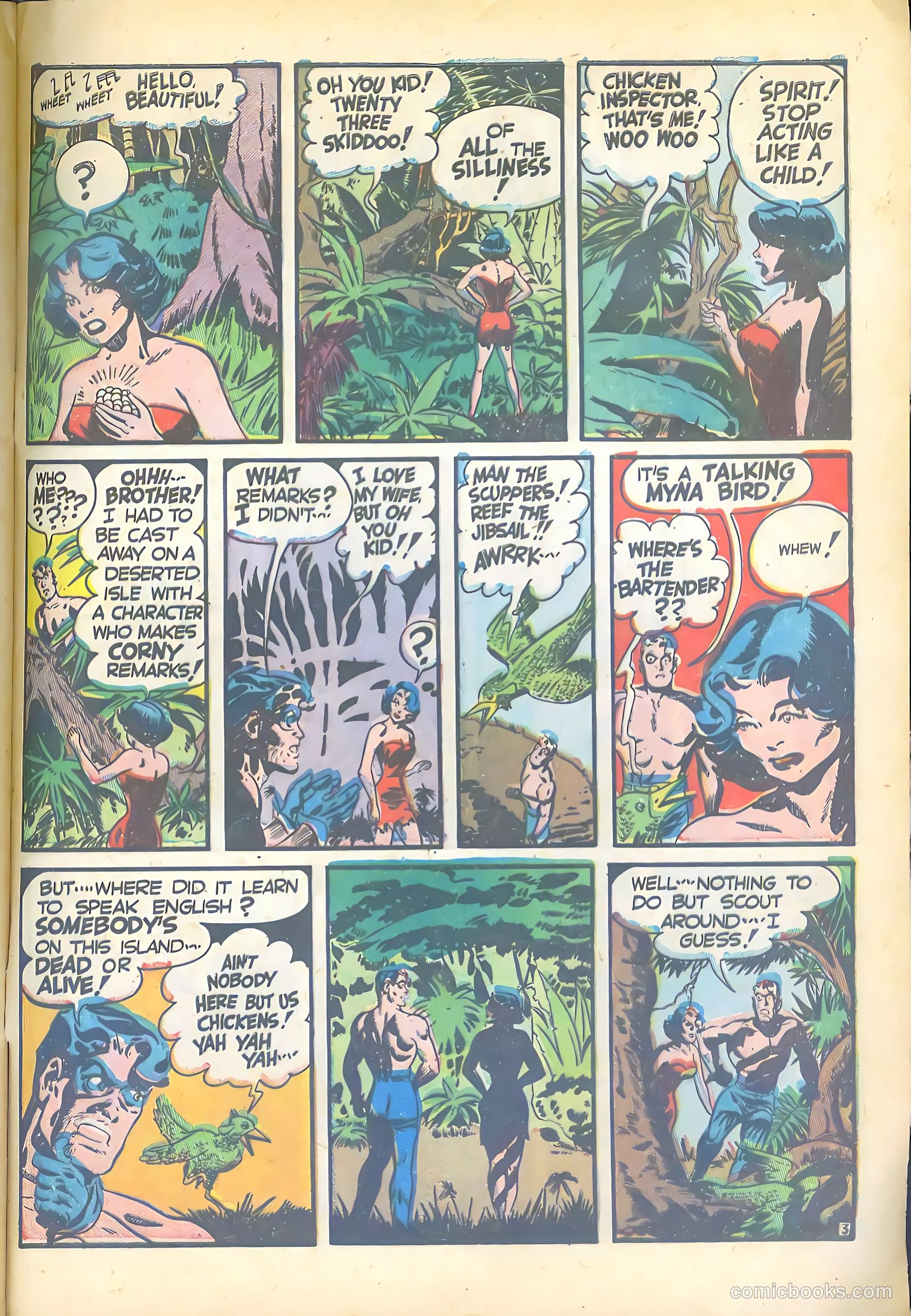 The Spirit #5 (1954) — page 28 of 34
