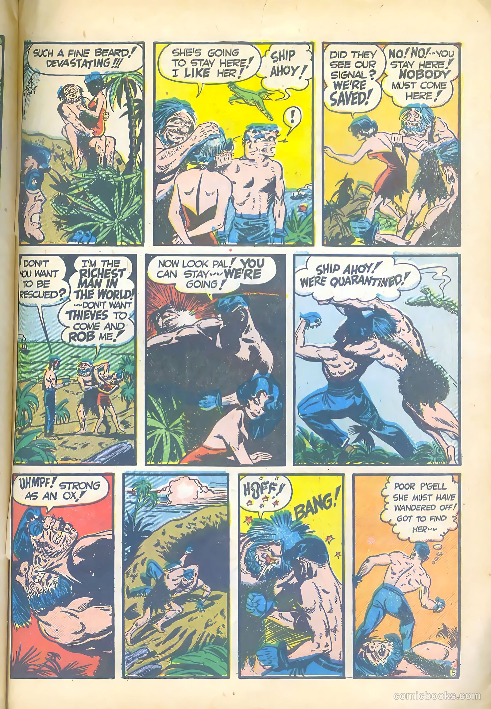 The Spirit #5 (1954) — page 30 of 34