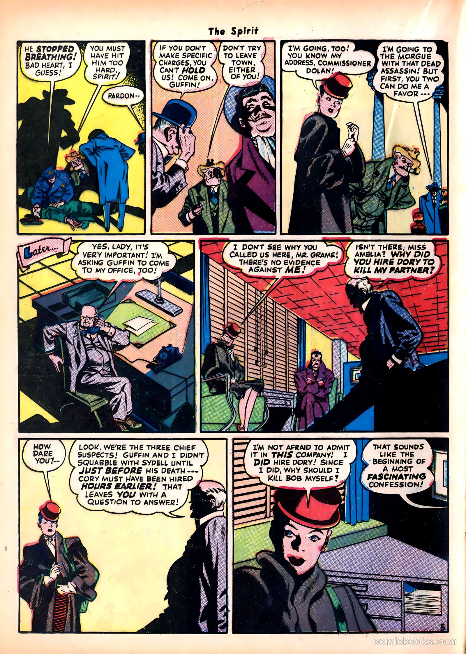 The Spirit #6 (1946) — page 30 of 52