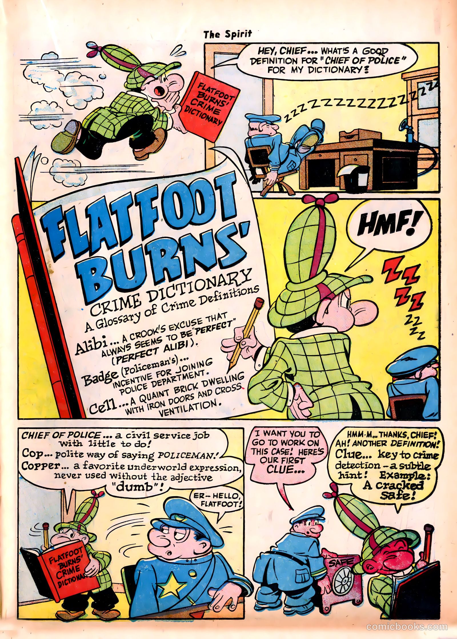 The Spirit #6 (1946) — page 35 of 52