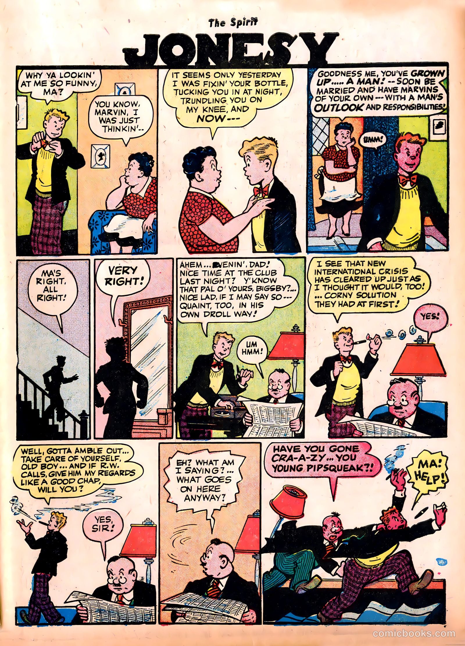 The Spirit #6 (1946) — page 39 of 52