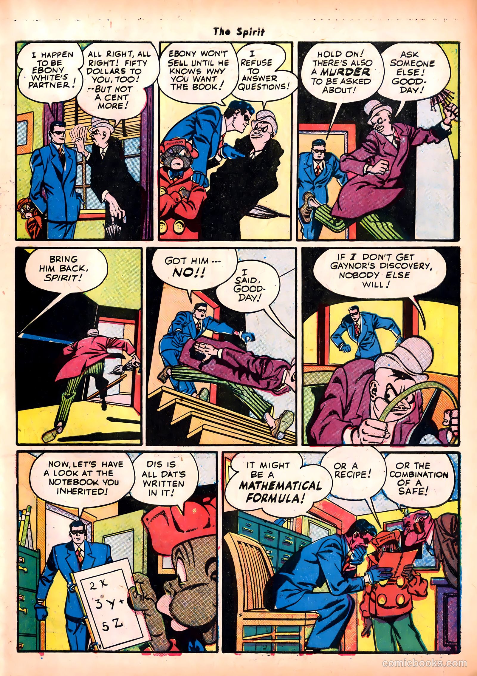 The Spirit #6 (1946) — page 45 of 52