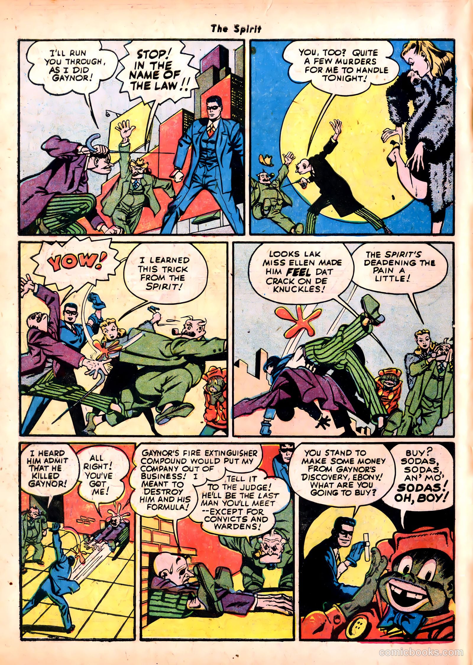 The Spirit #6 (1946) — page 50 of 52