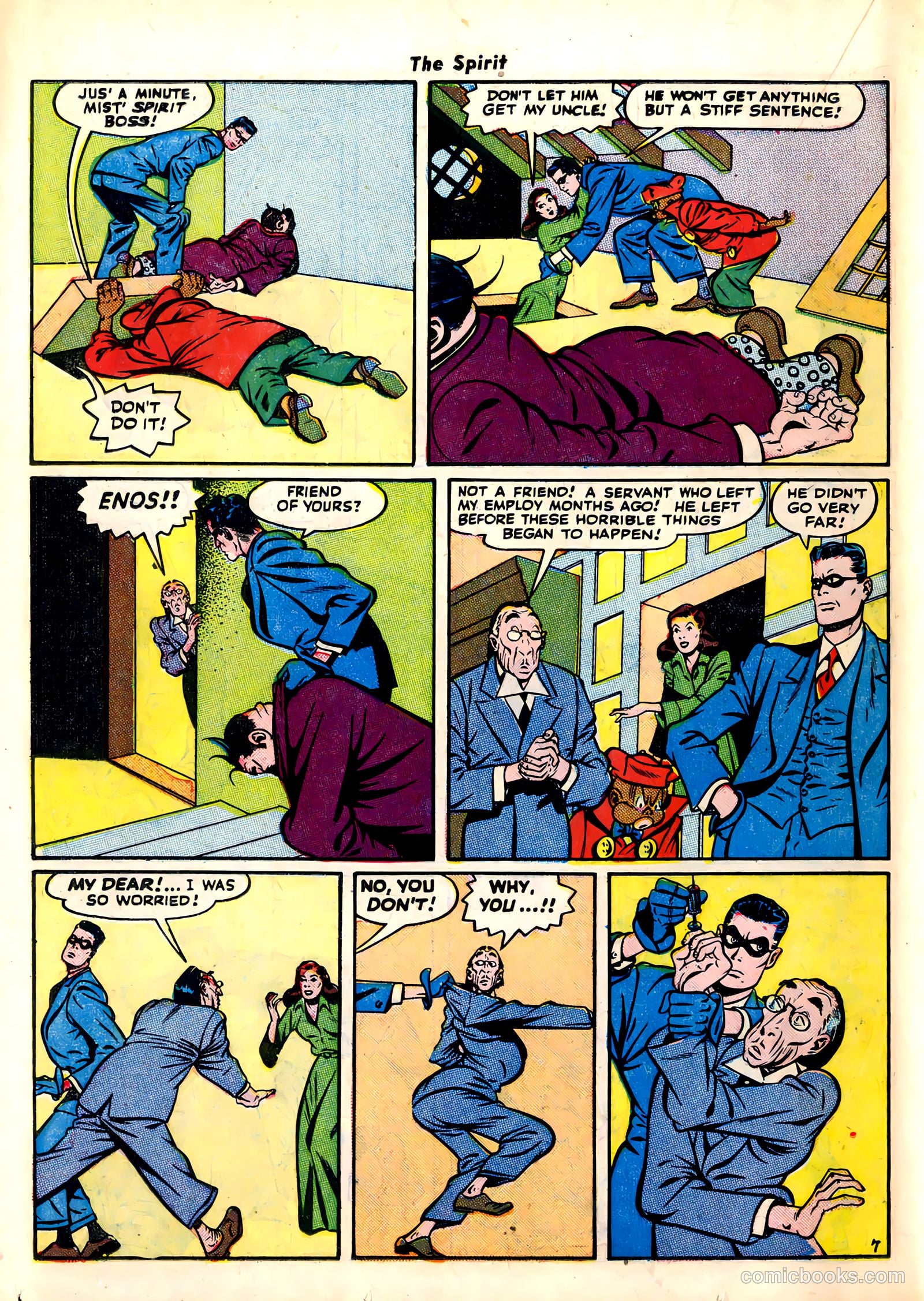 The Spirit #7 (1946) — page 32 of 52