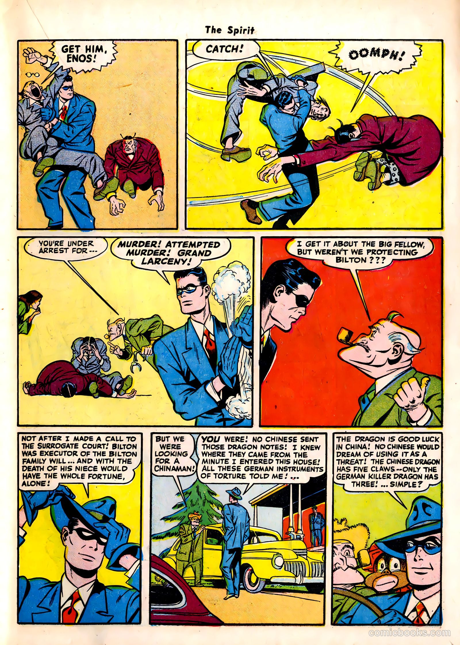 The Spirit #7 (1946) — page 33 of 52