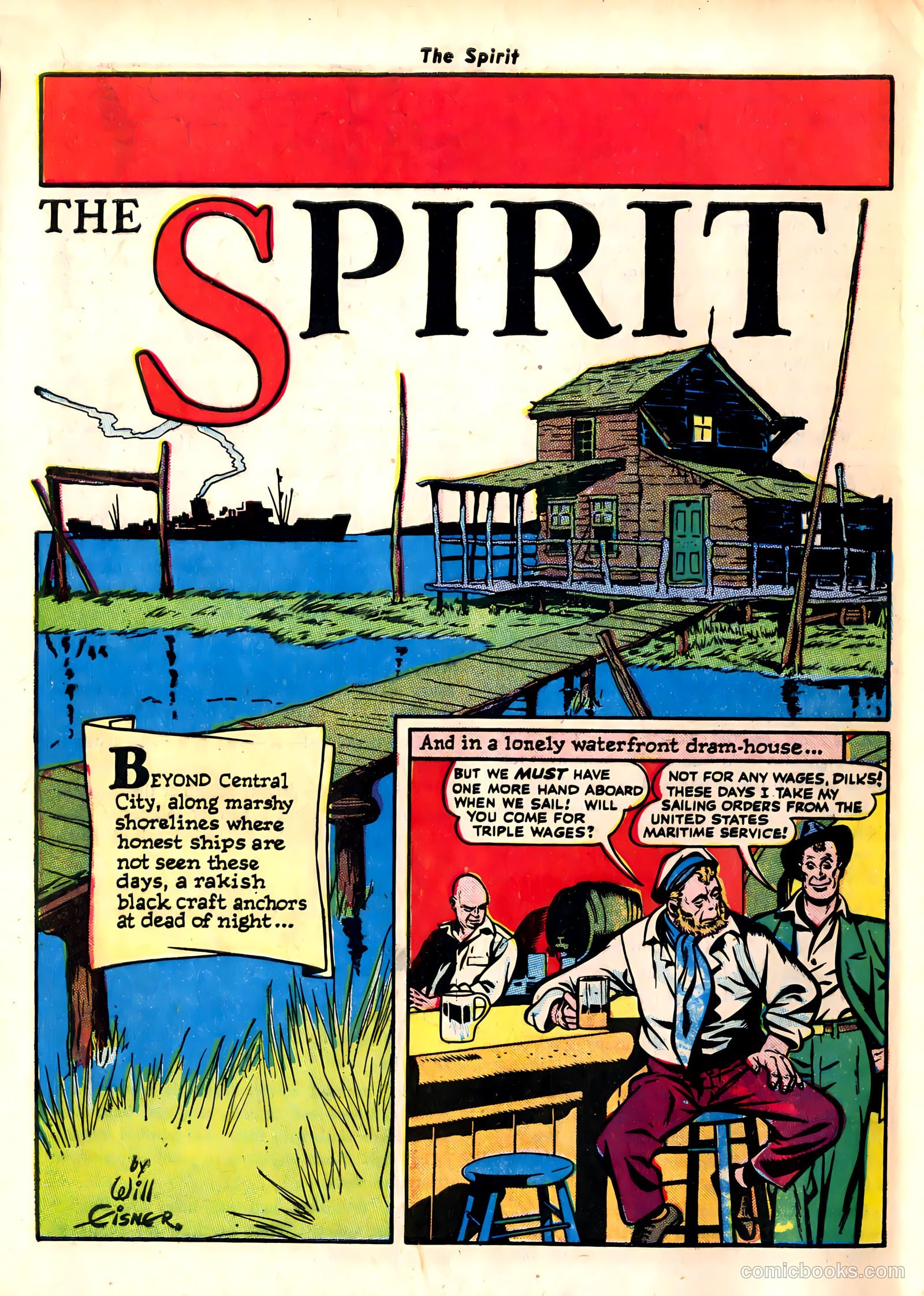 The Spirit #7 (1946) — page 42 of 52