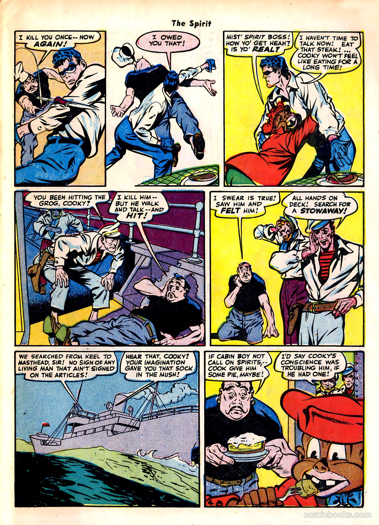 The Spirit #7 (1946) — page 45 of 52