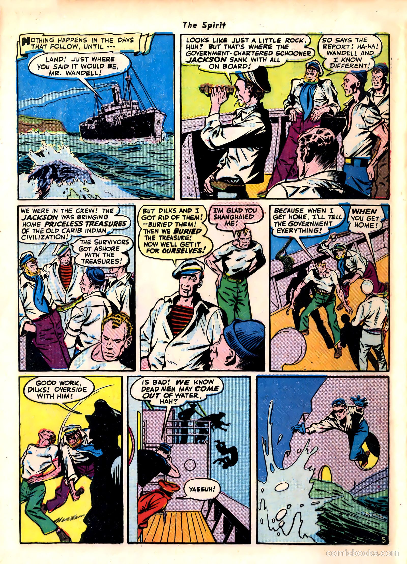 The Spirit #7 (1946) — page 46 of 52