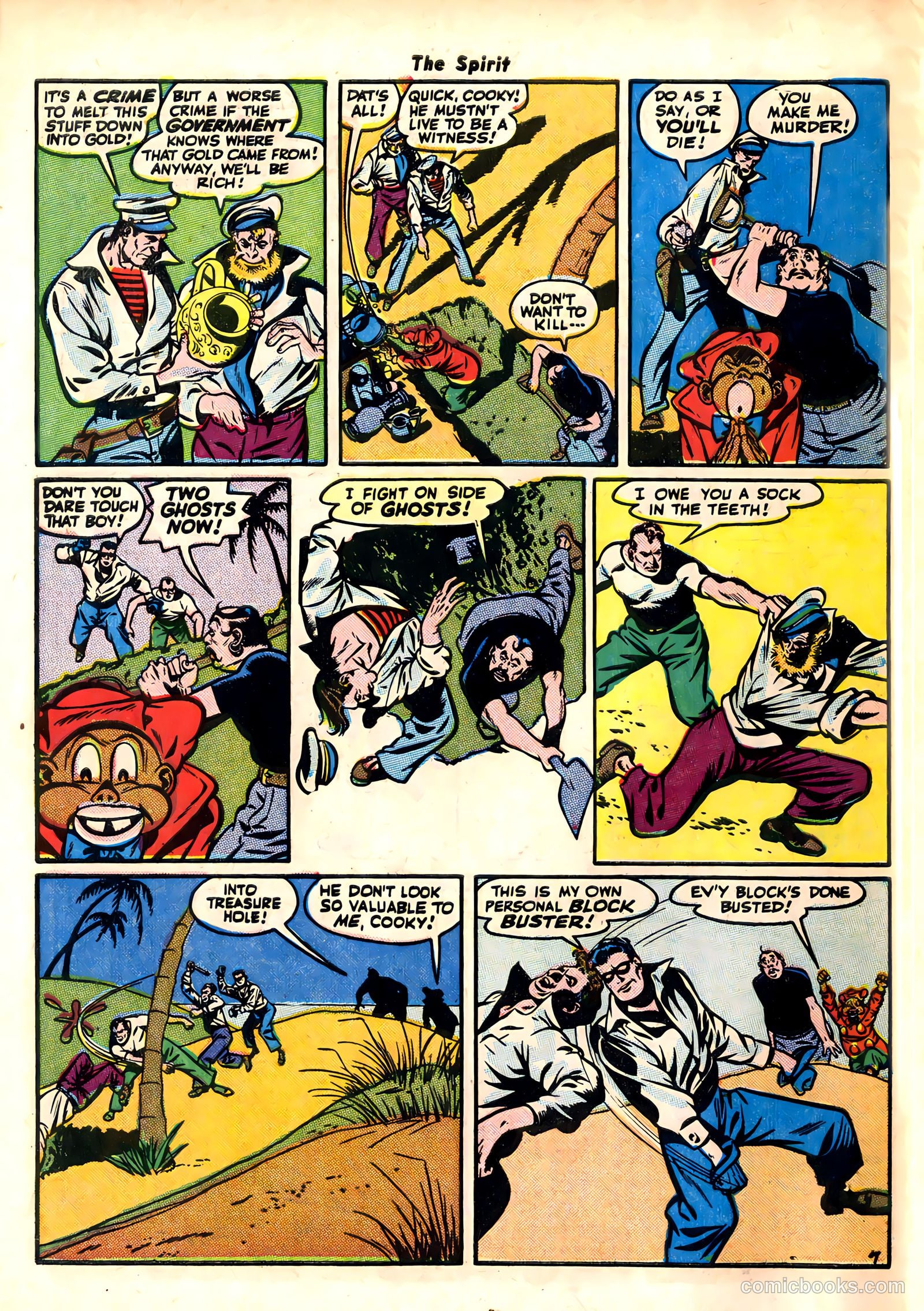 The Spirit #7 (1946) — page 48 of 52