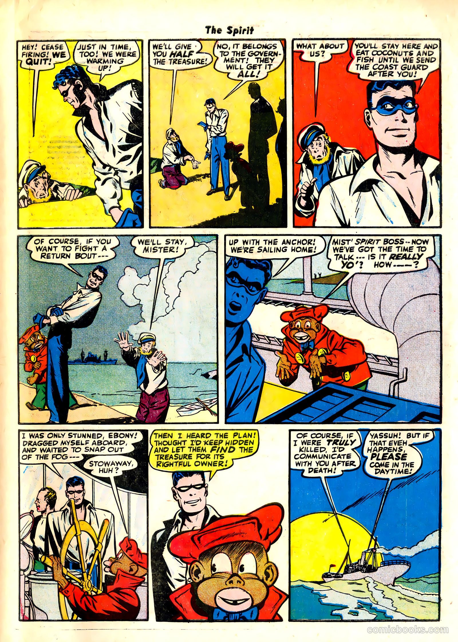 The Spirit #7 (1946) — page 49 of 52