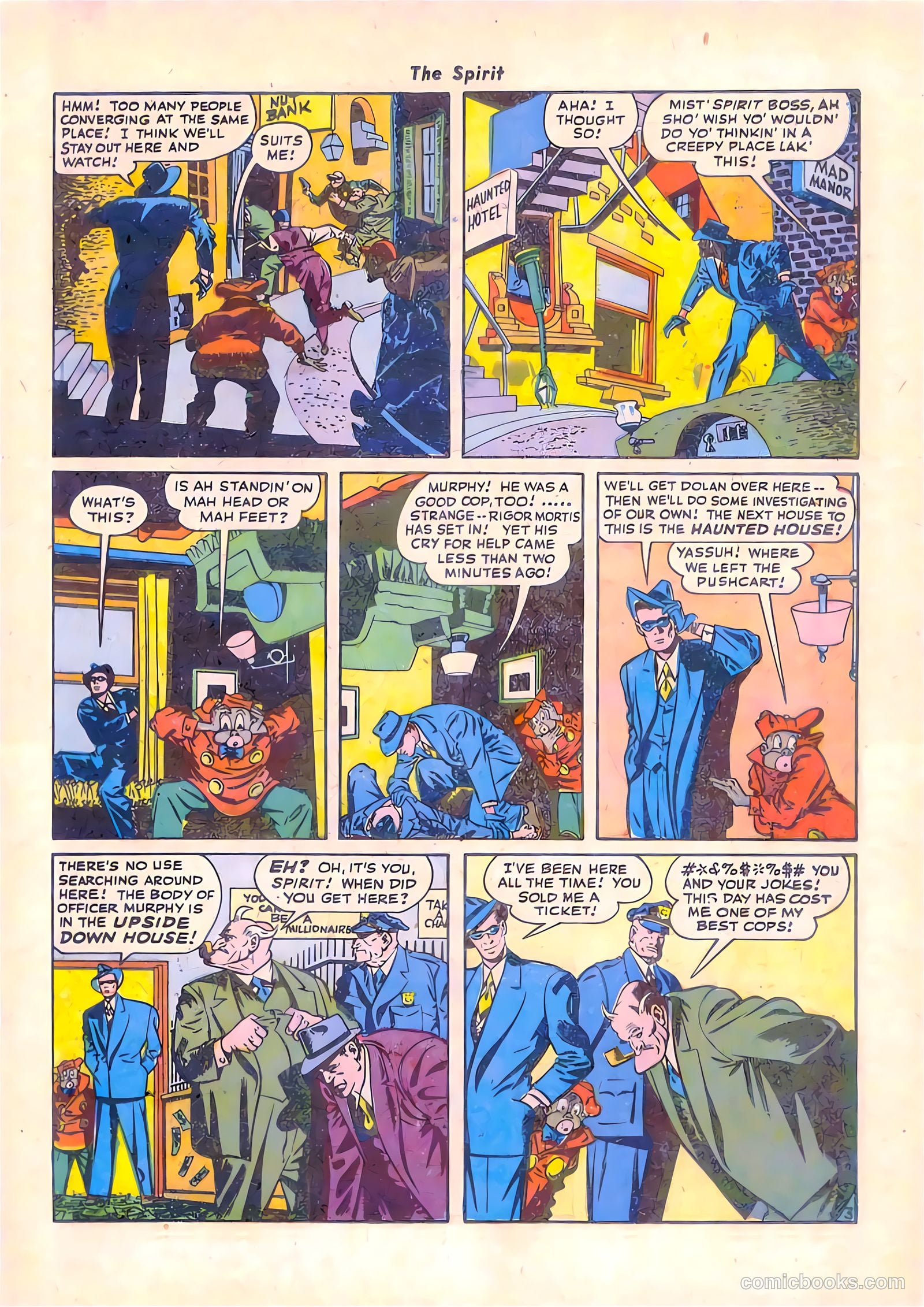 The Spirit #8 (1947) — page 21 of 52
