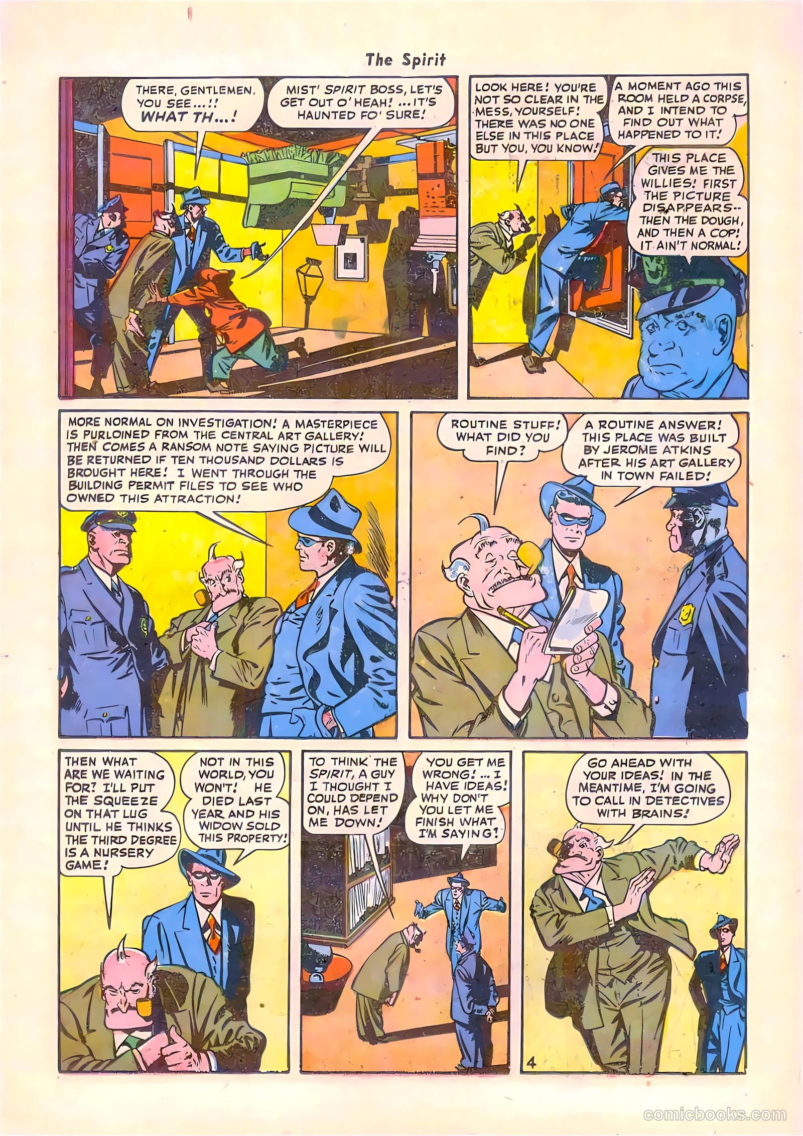 The Spirit #8 (1947) — page 22 of 52