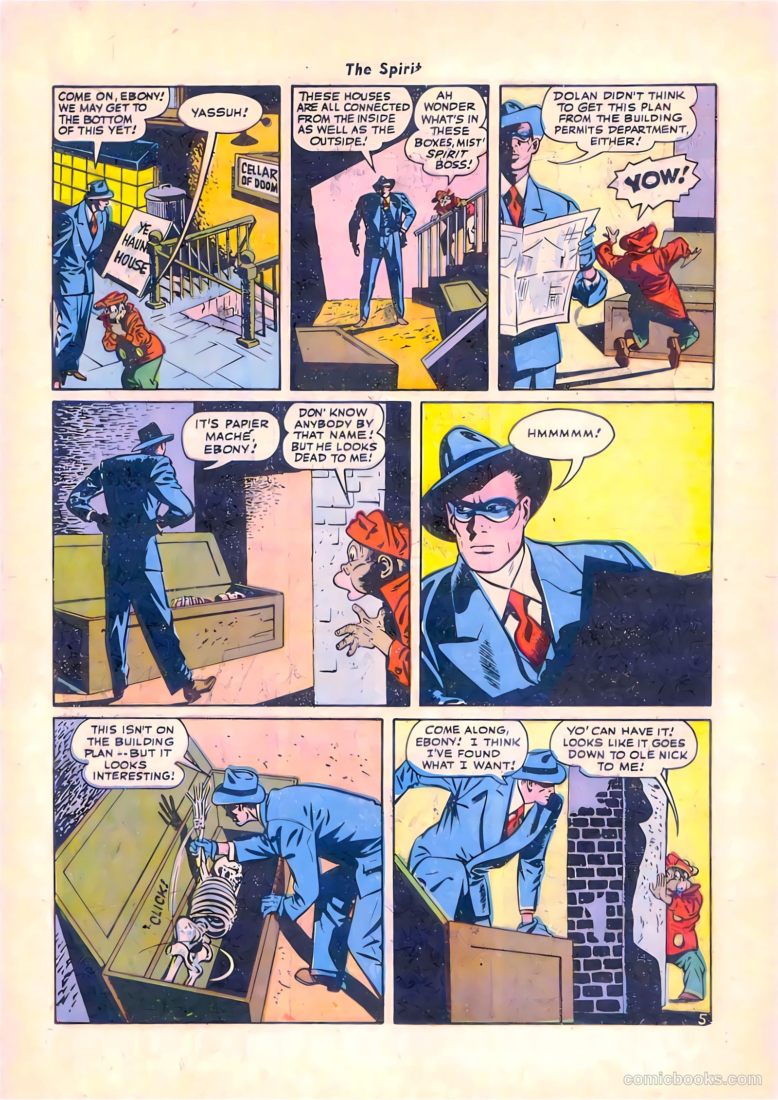 The Spirit #8 (1947) — page 23 of 52
