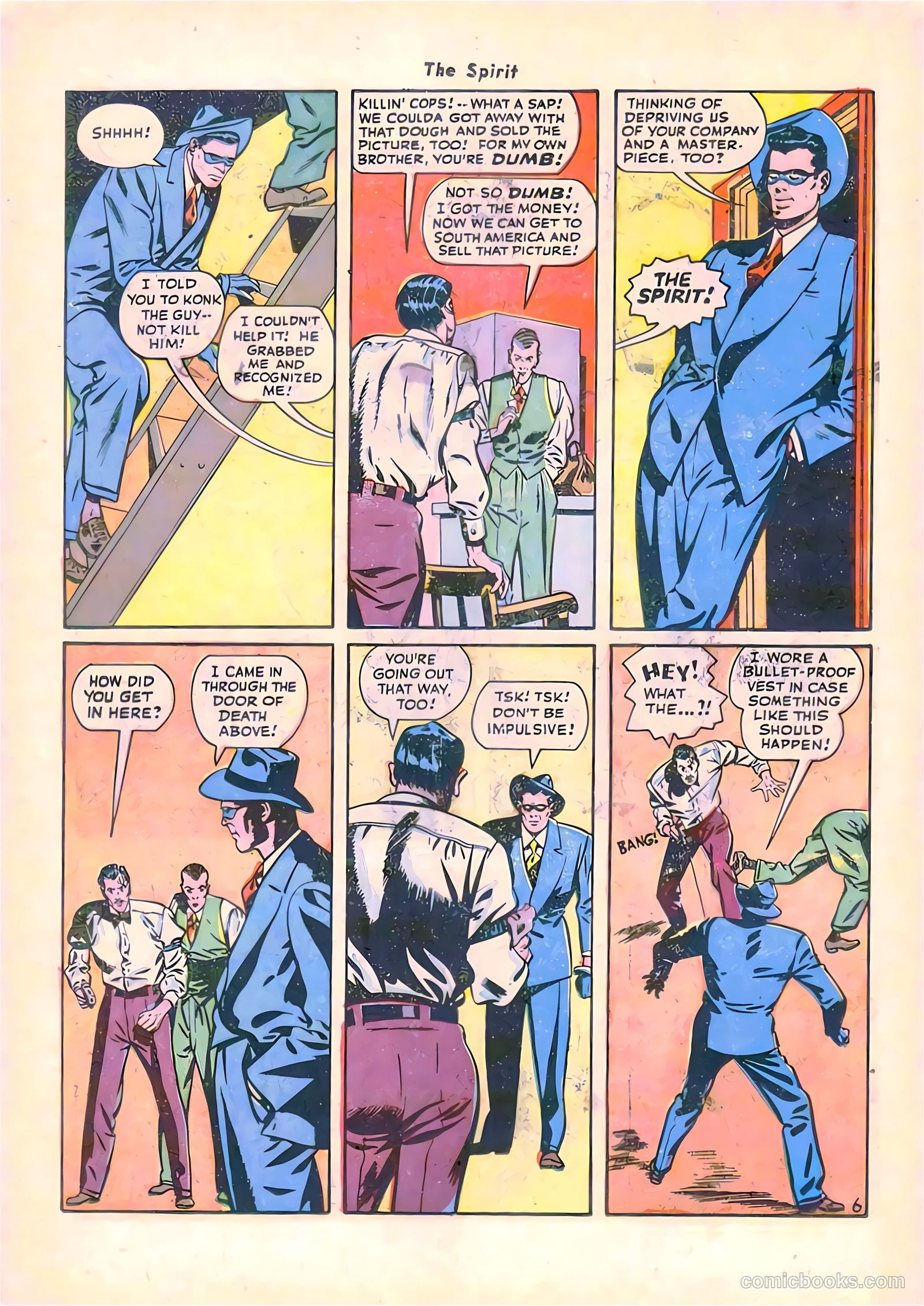 The Spirit #8 (1947) — page 24 of 52