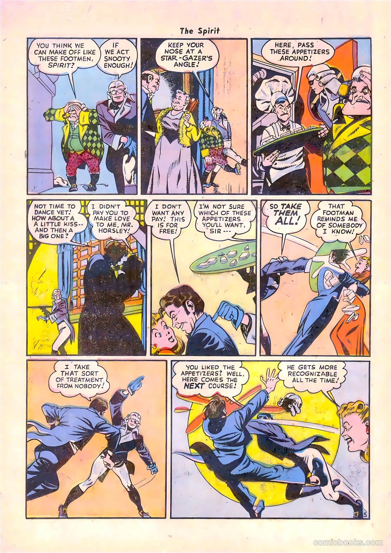 The Spirit #8 (1947) — page 30 of 52
