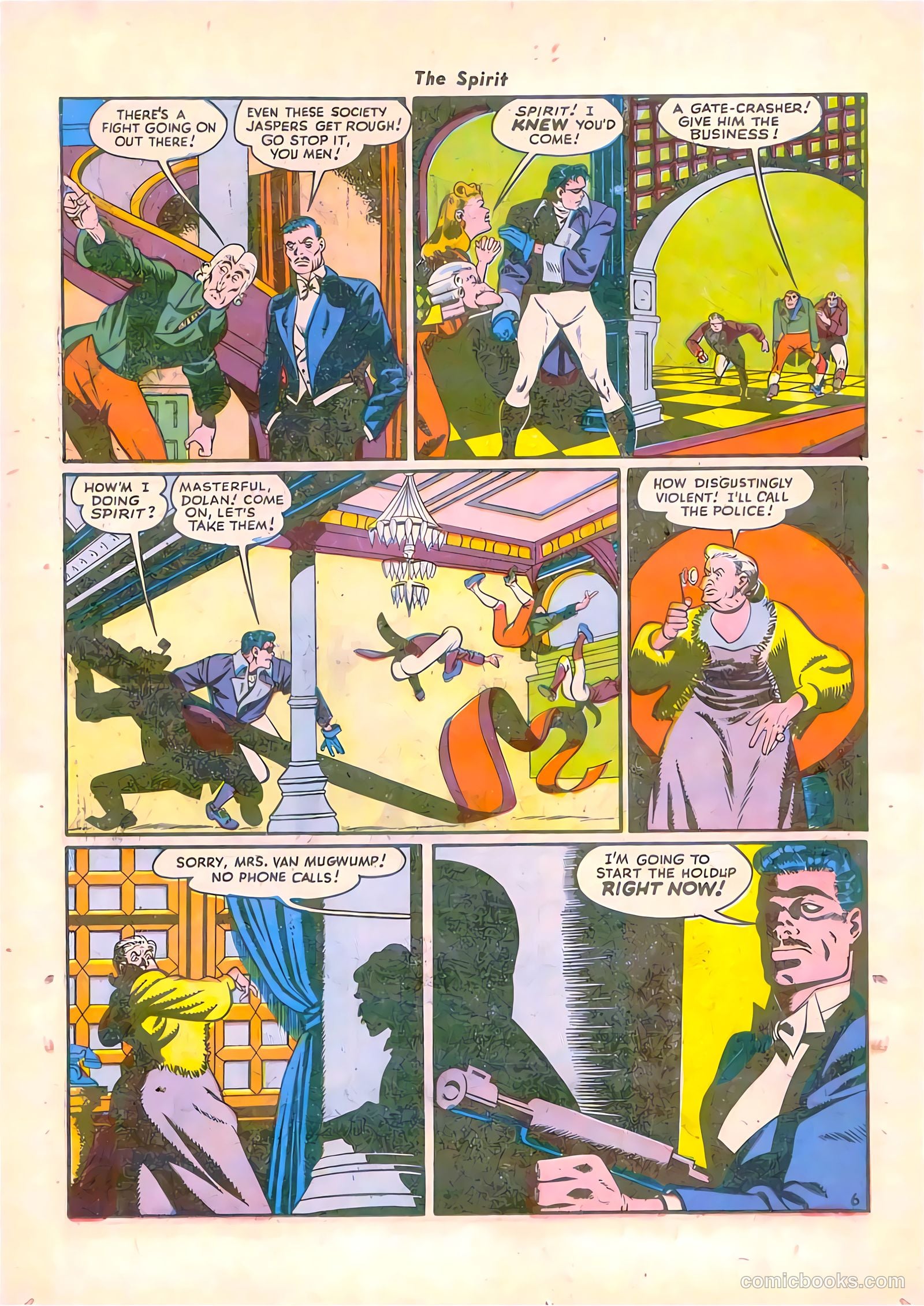 The Spirit #8 (1947) — page 31 of 52