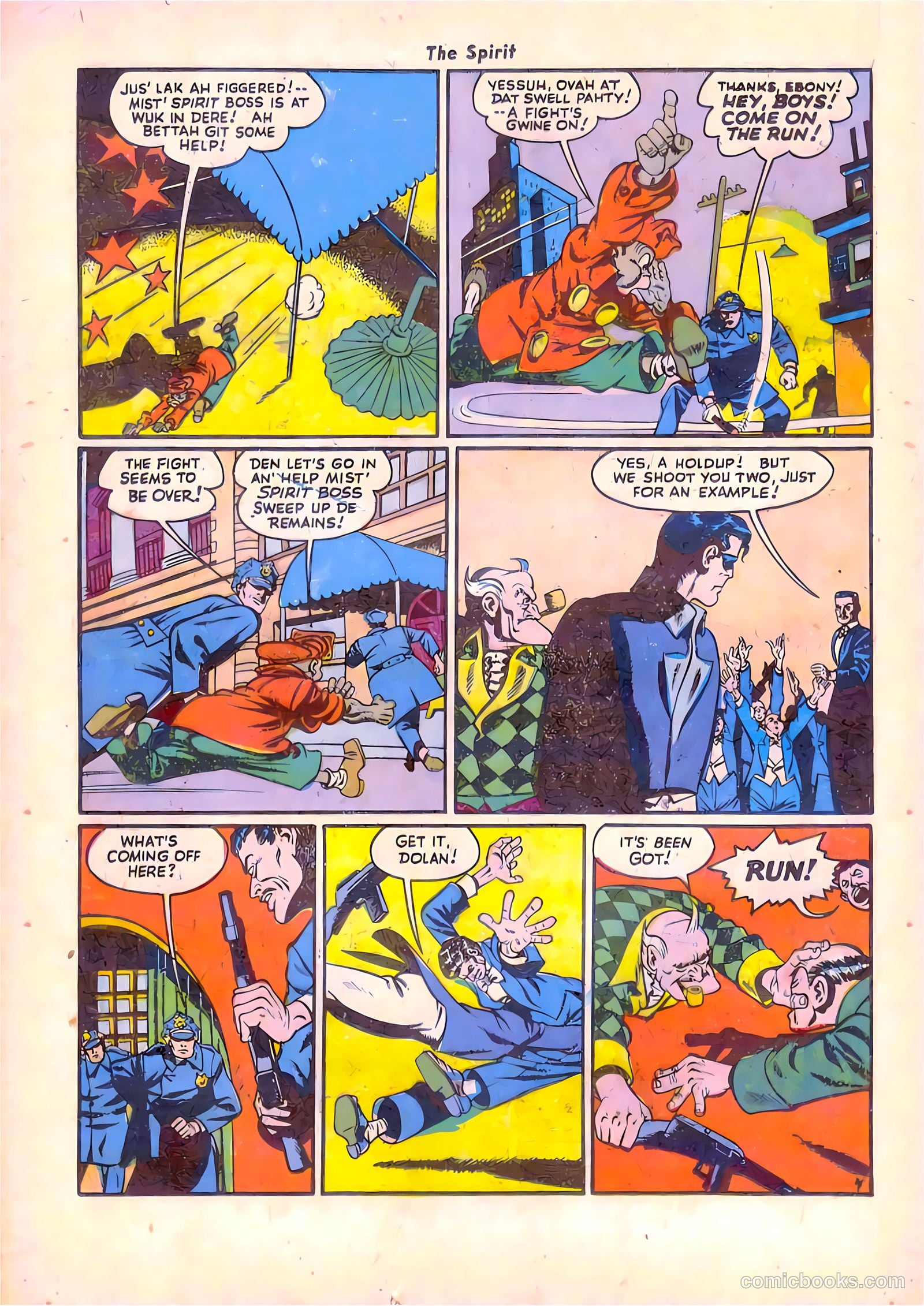 The Spirit #8 (1947) — page 32 of 52