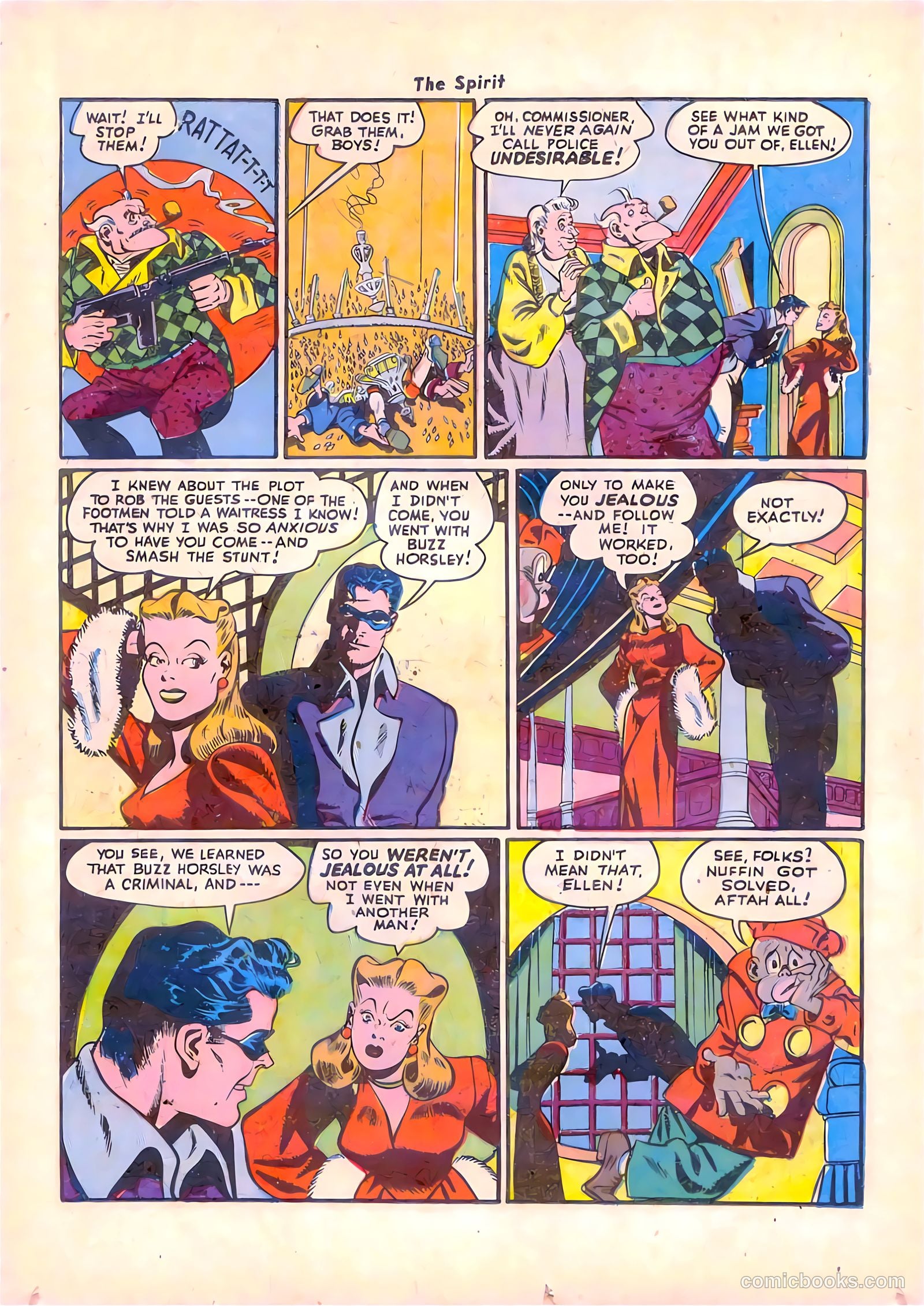 The Spirit #8 (1947) — page 33 of 52