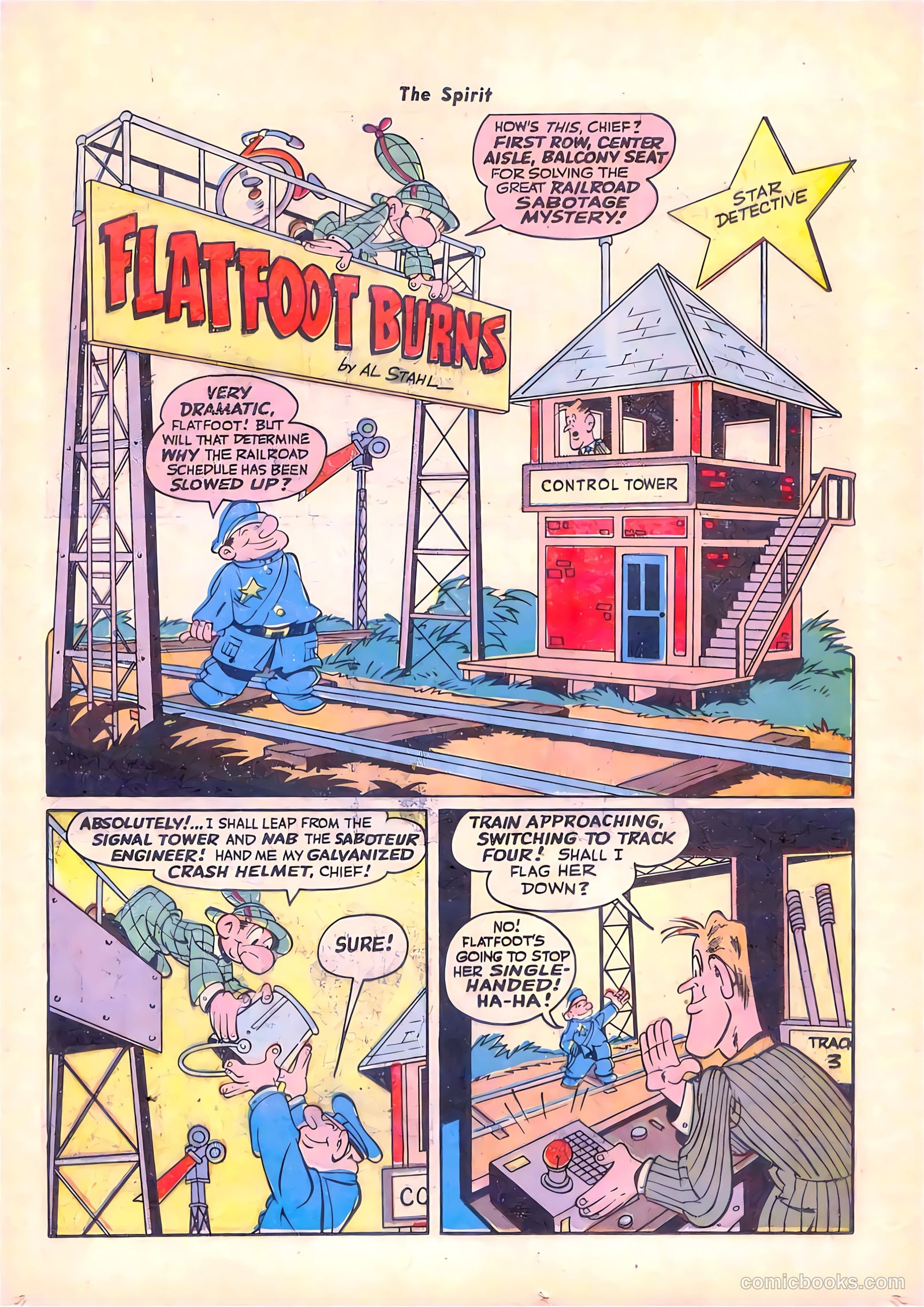 The Spirit #8 (1947) — page 35 of 52