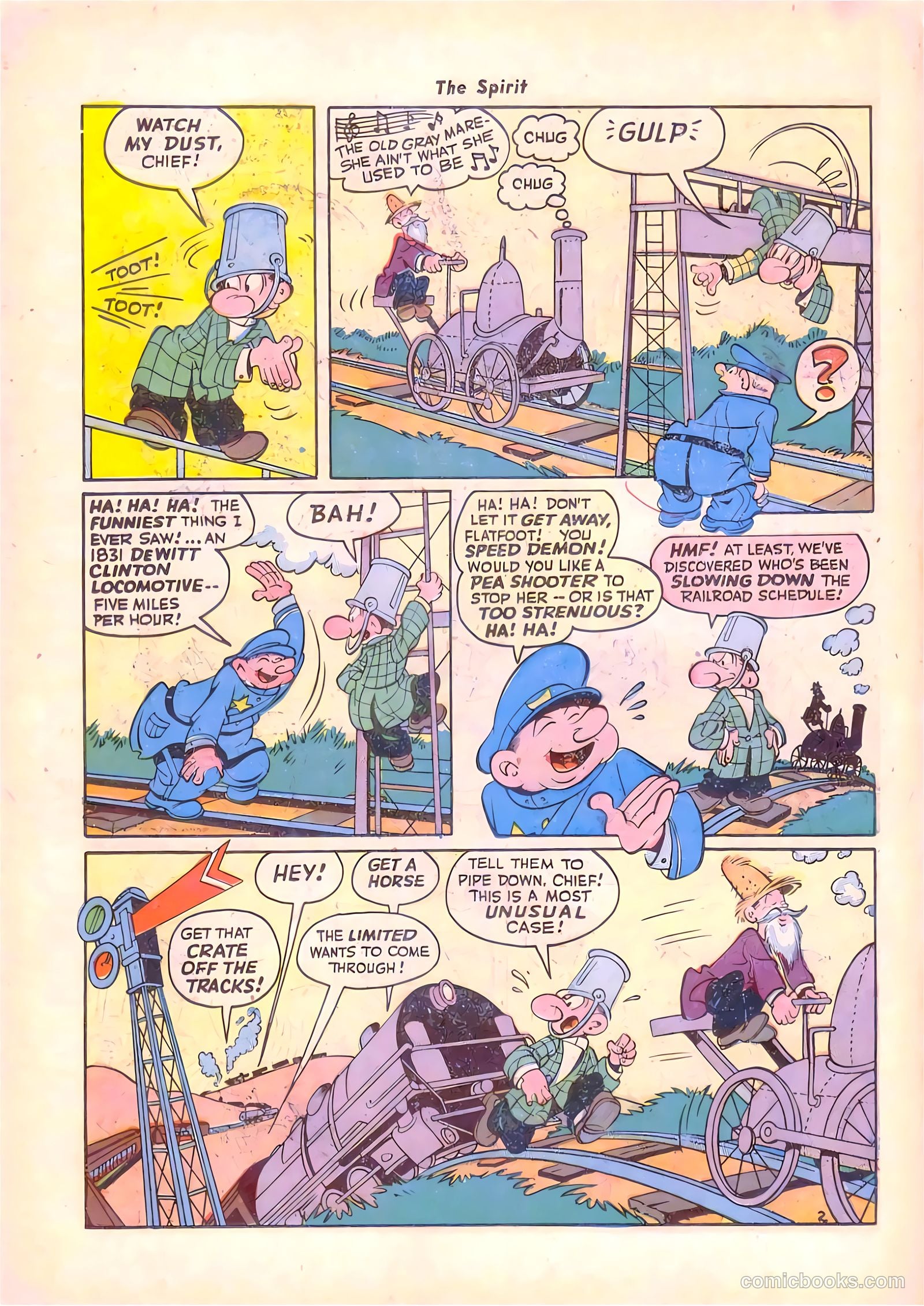 The Spirit #8 (1947) — page 36 of 52
