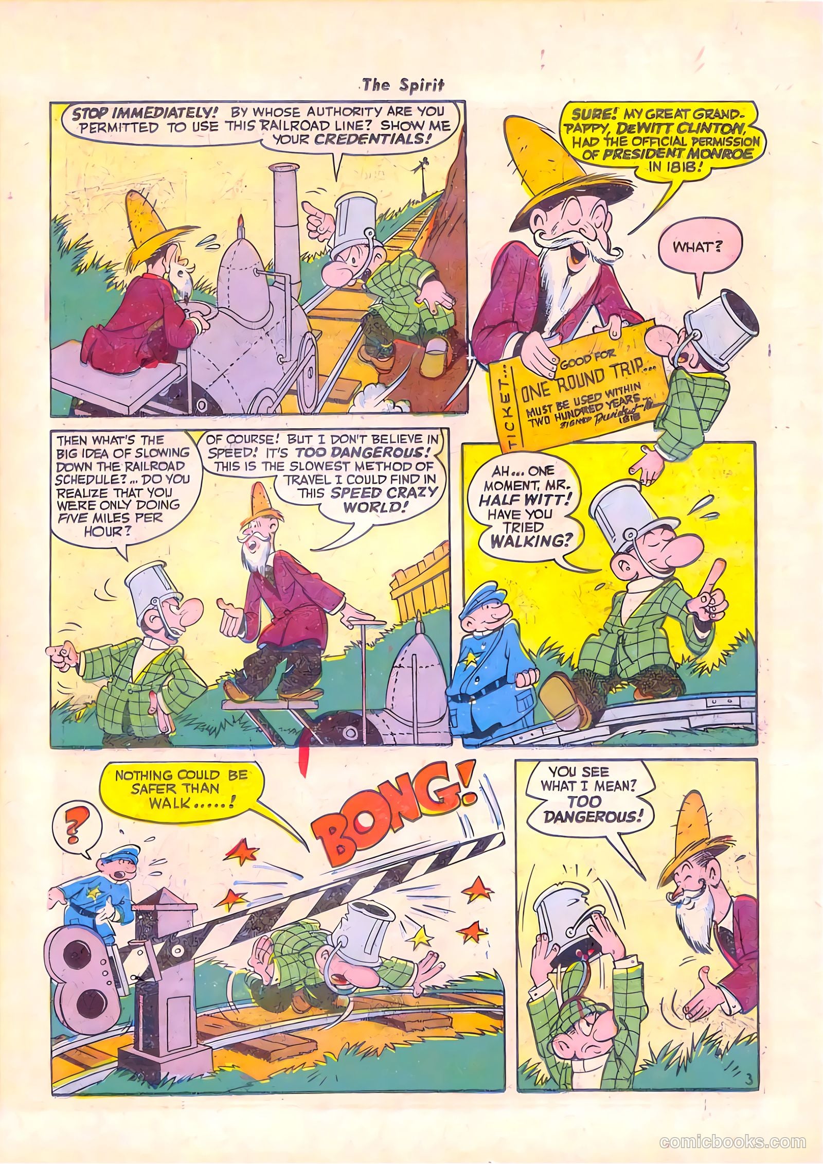 The Spirit #8 (1947) — page 37 of 52