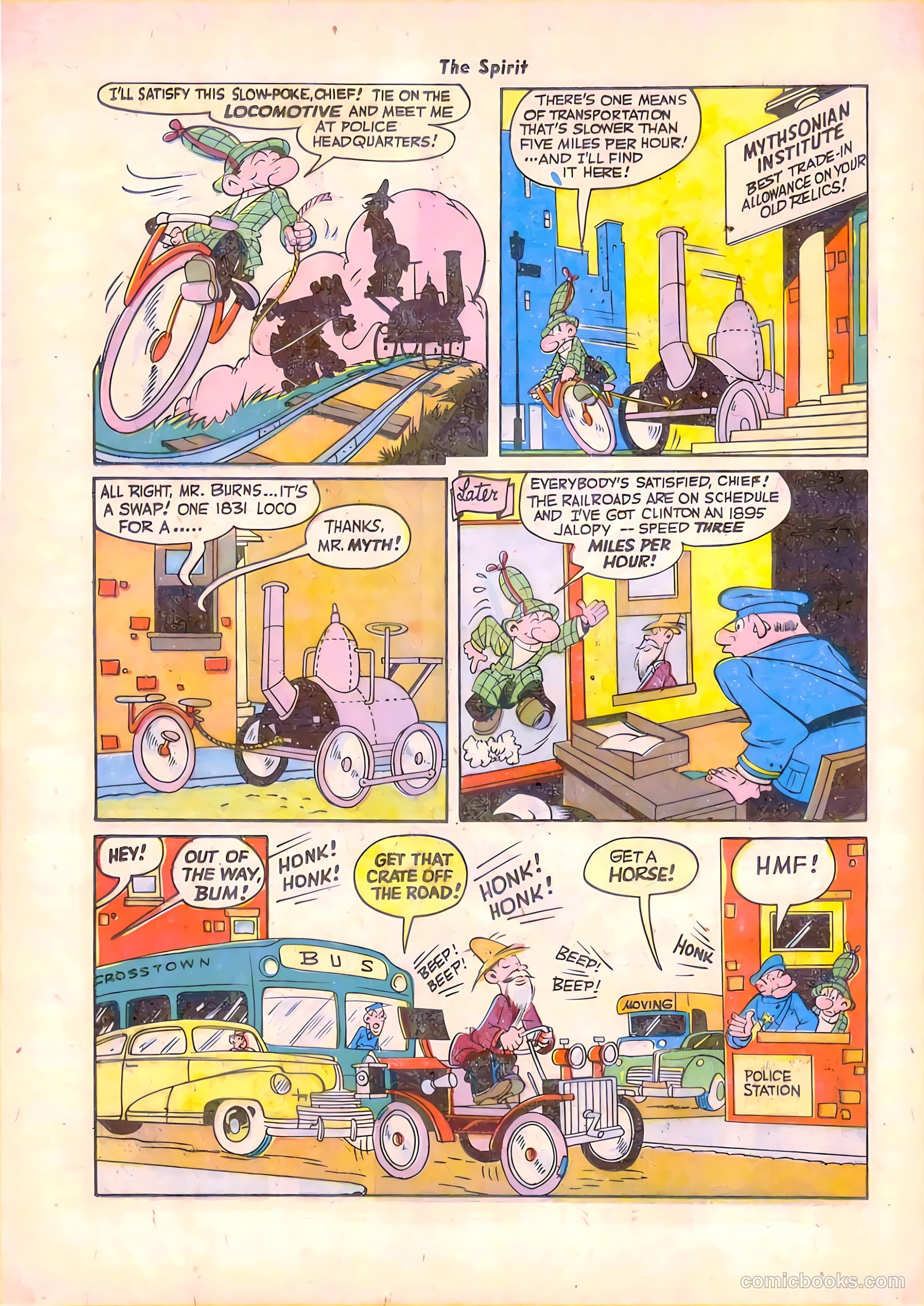 The Spirit #8 (1947) — page 38 of 52