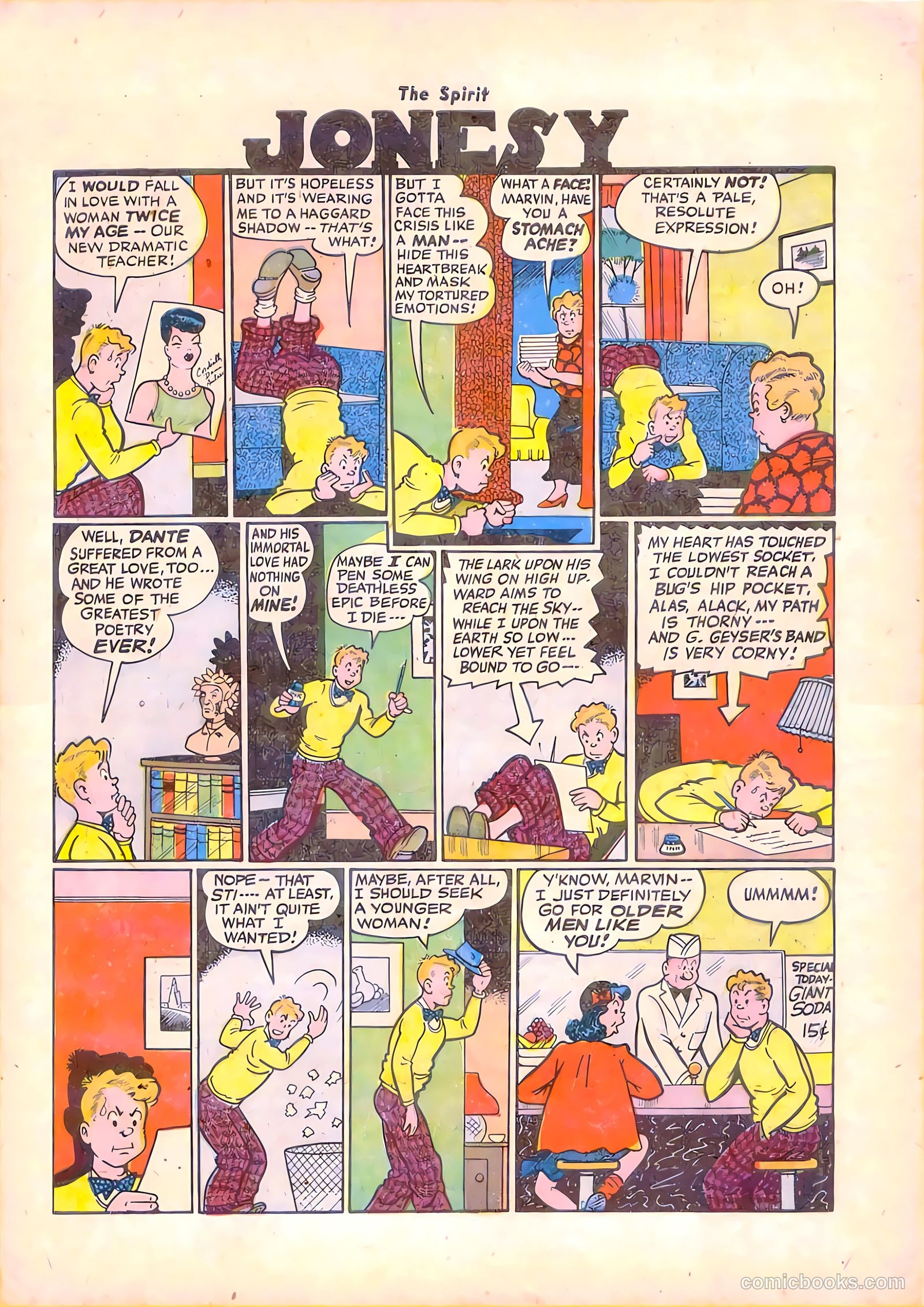 The Spirit #8 (1947) — page 39 of 52