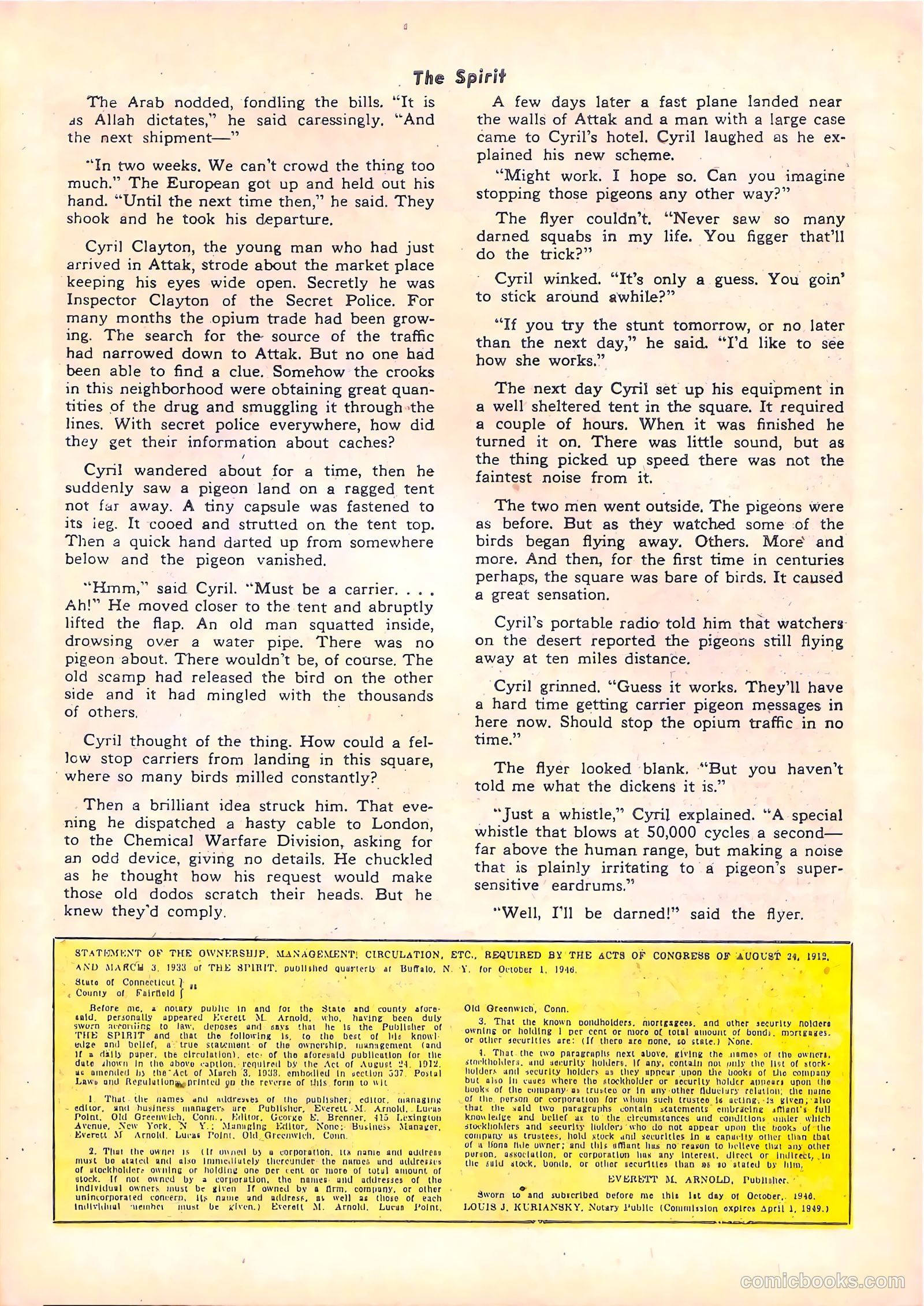 The Spirit #8 (1947) — page 41 of 52